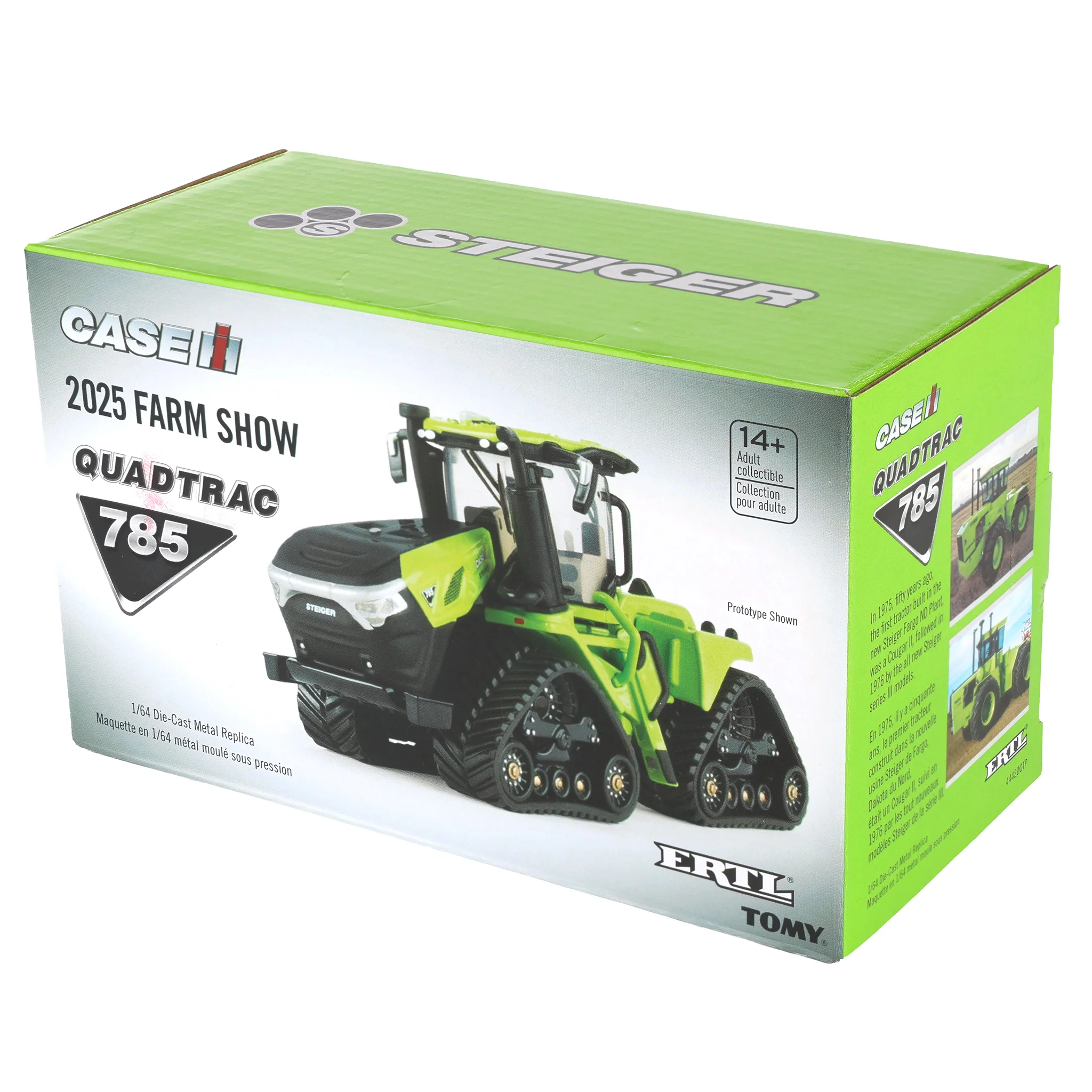 Red Painted Chase Unit ~ 1/64 Case IH Steiger 785 Quadtrac Tractor by ERTL, 2025 Farm Show One-Time Production - Image 6