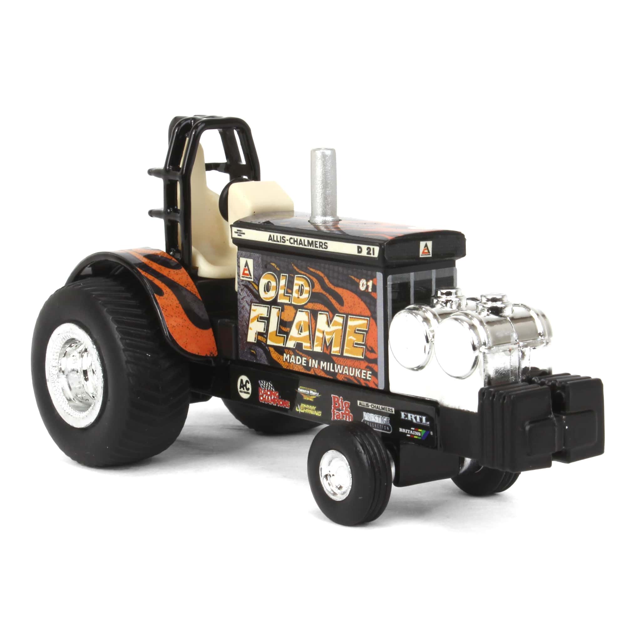 Chase Unit ~ 1/64 Allis Chalmers "Old Flame" Pulling Tractor - Image 2