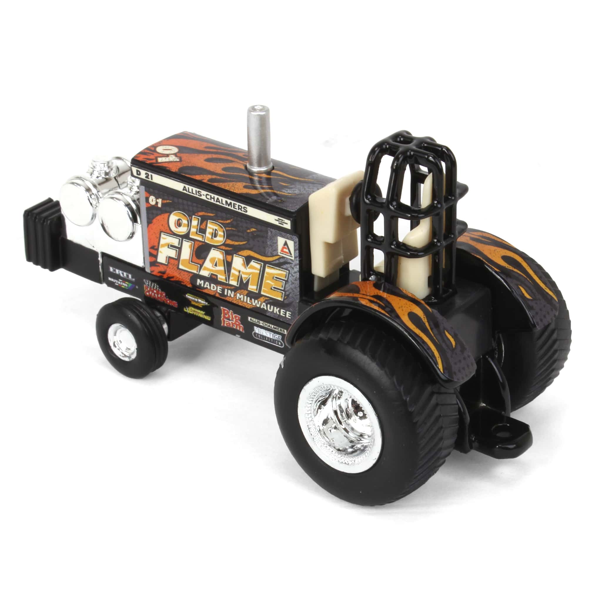 Chase Unit ~ 1/64 Allis Chalmers "Old Flame" Pulling Tractor - Image 4