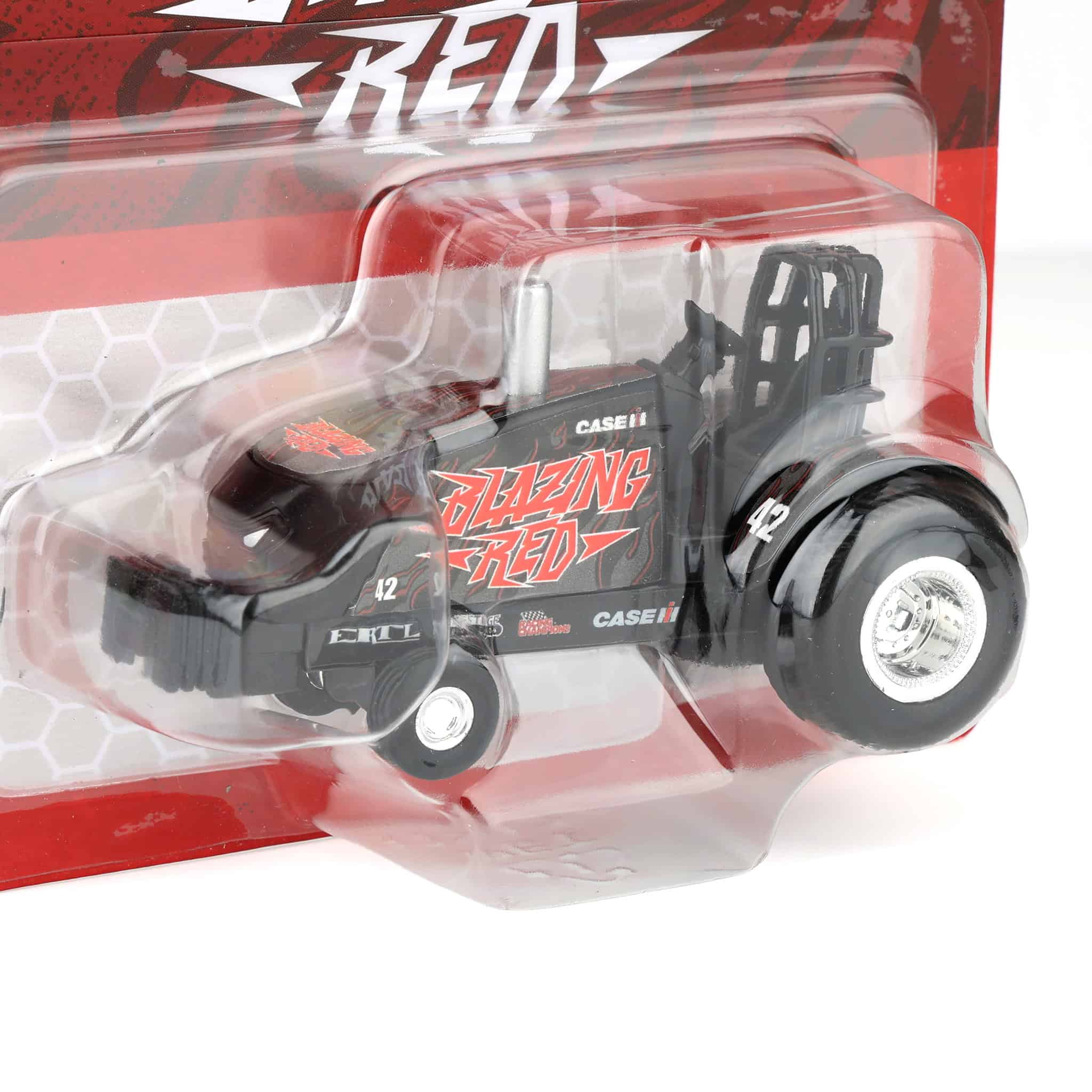 Chase Unit ~ 1/64 Case IH "Blazing Red" Pulling Tractor - Image 2