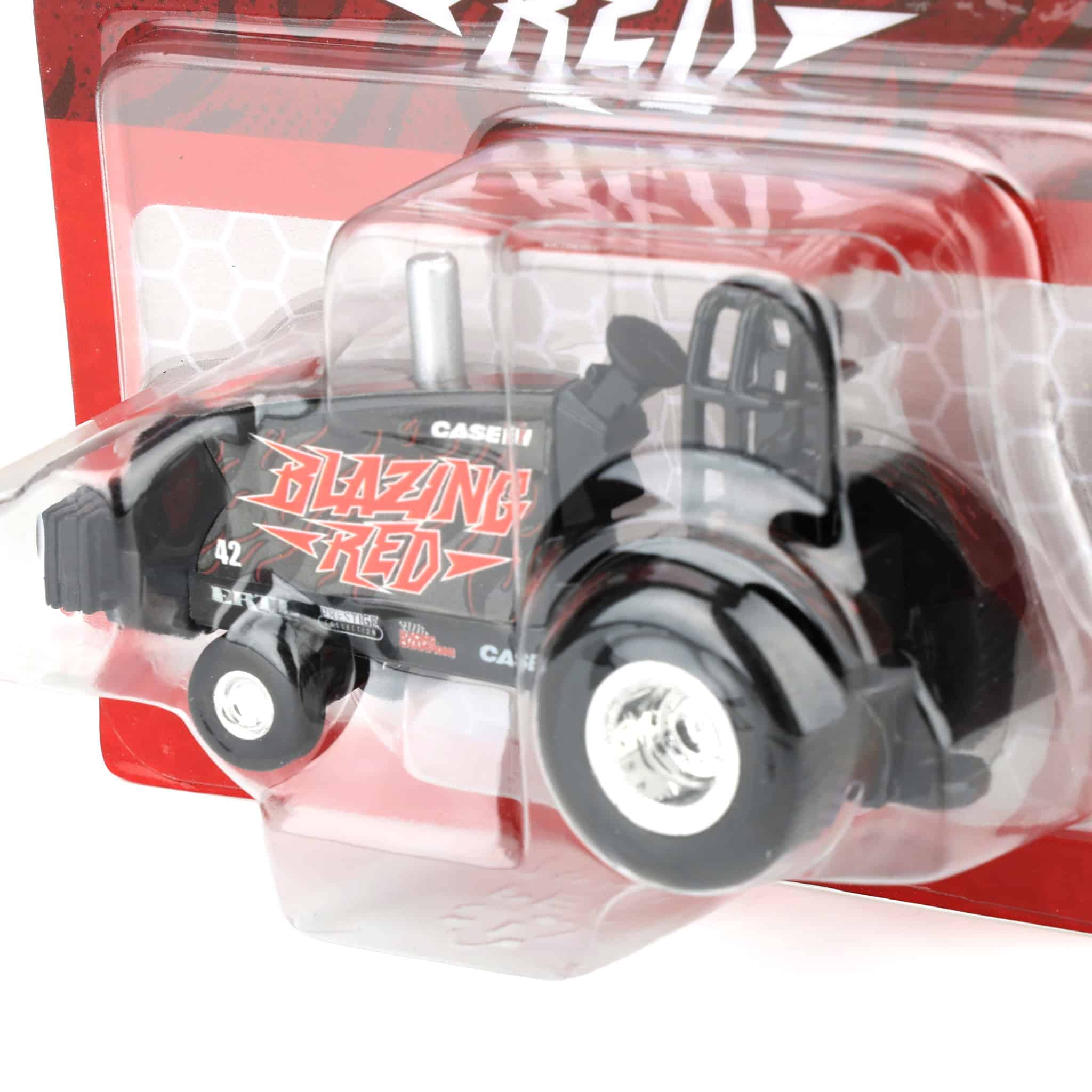 Chase Unit ~ 1/64 Case IH "Blazing Red" Pulling Tractor - Image 3