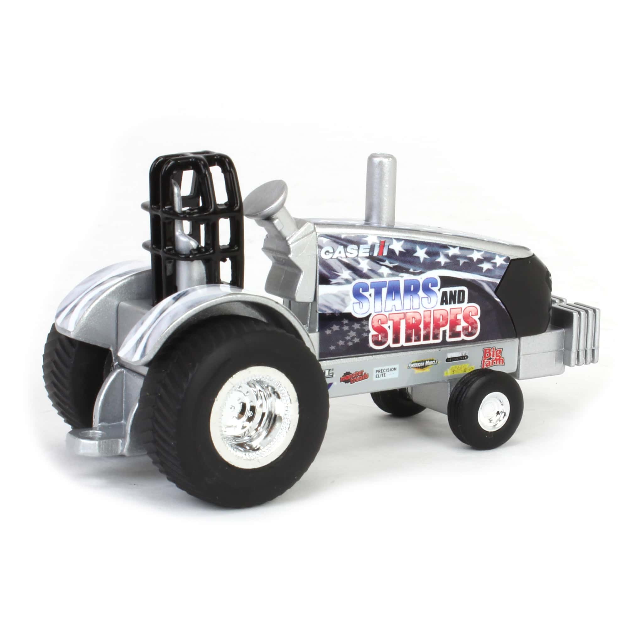 Chase Unit ~ 1/64 Case IH "Stars & Stripes" Pulling Tractor - Image 3