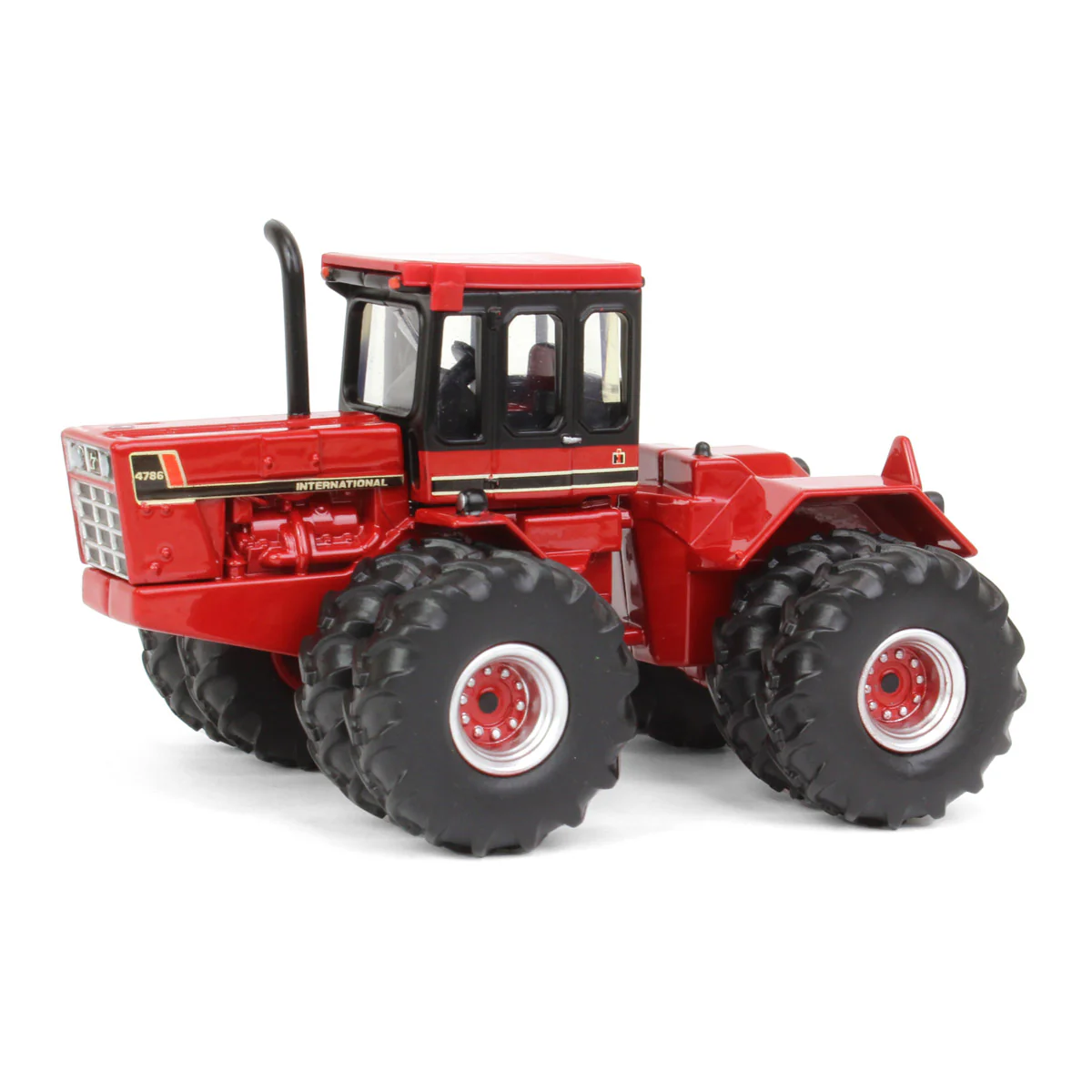 Chase Unit ~ 1/64 International Harvester 4786 4WD Tractor with Front & Rear Duals by ERTL, Toy Tractor Times