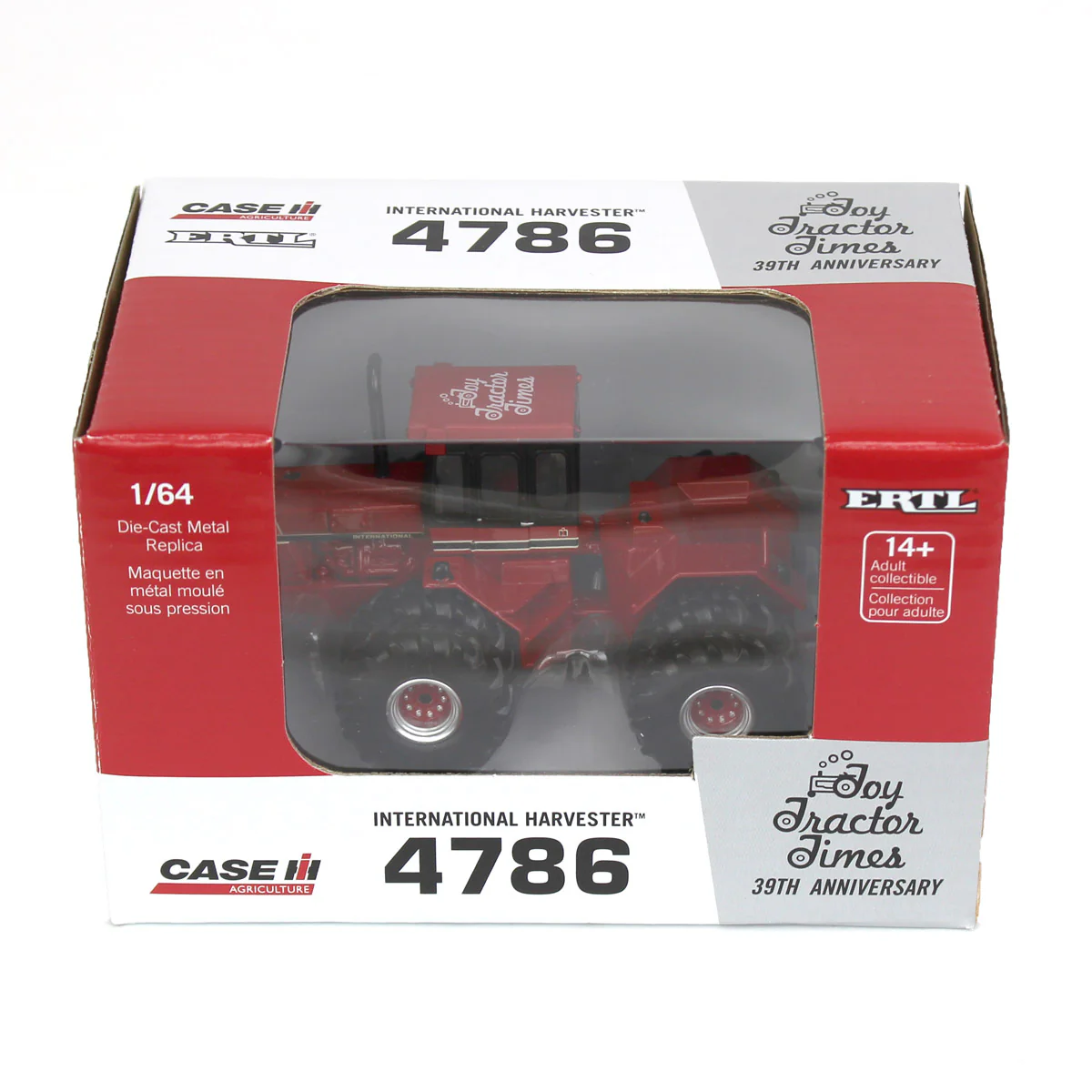 Chase Unit ~ 1/64 International Harvester 4786 4WD Tractor with Front & Rear Duals by ERTL, Toy Tractor Times - Image 5