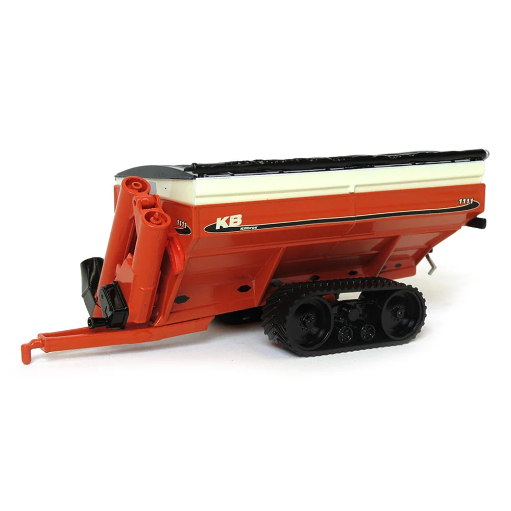 CHASE UNIT ~1/64 KillBros 1111 ORANGE Grain Cart on Tracks by SpecCast - Image 2