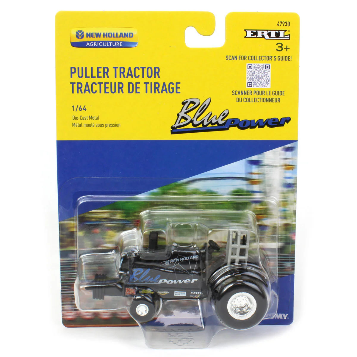 Chase Unit ~ 1/64 New Holland "Blue Power" Pulling Tractor - Image 5