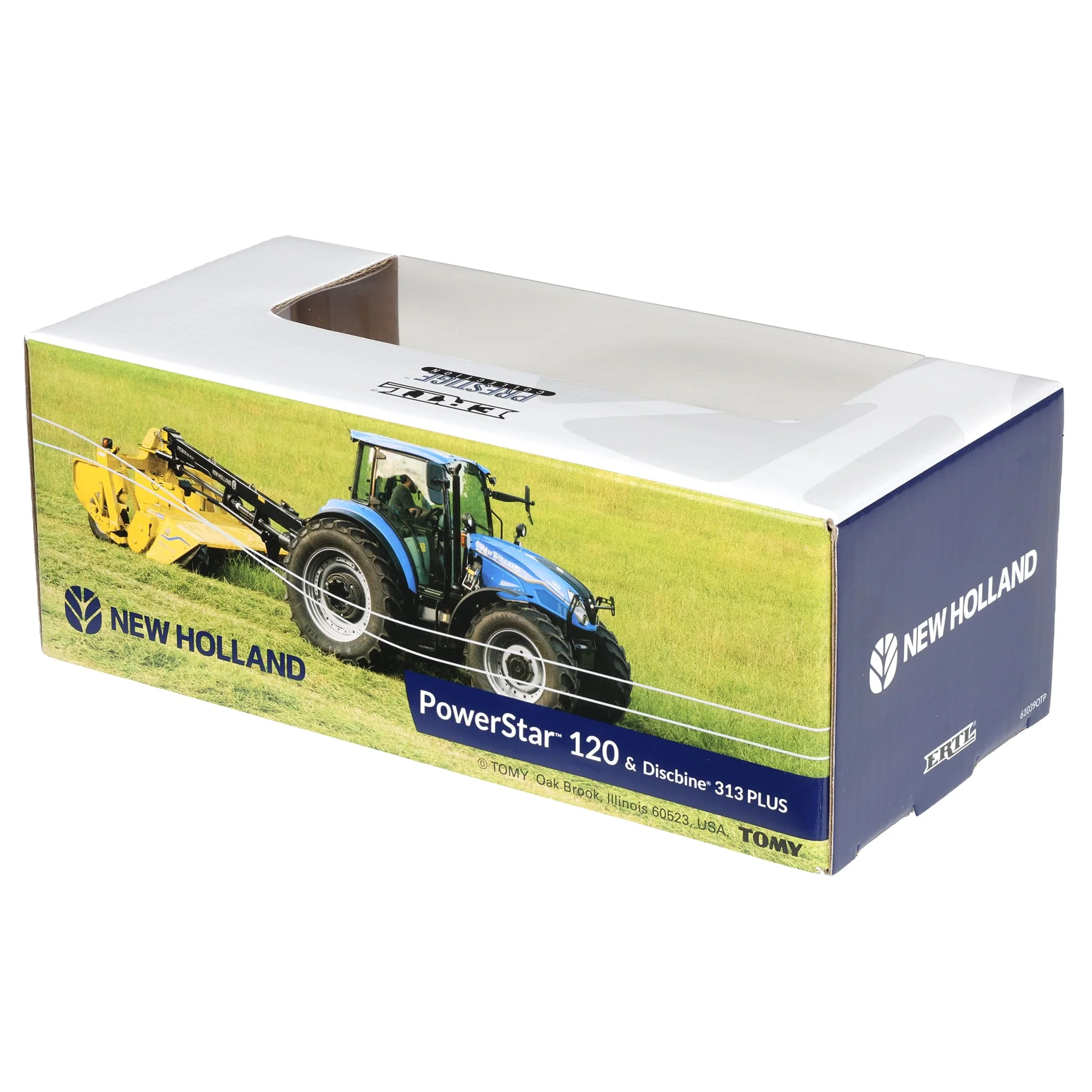 Chase Unit ~ 1/64 New Holland Powerstar 120 Tractor with Discbine 313 PLUS by ERTL, 2026 Farm Show - Image 3