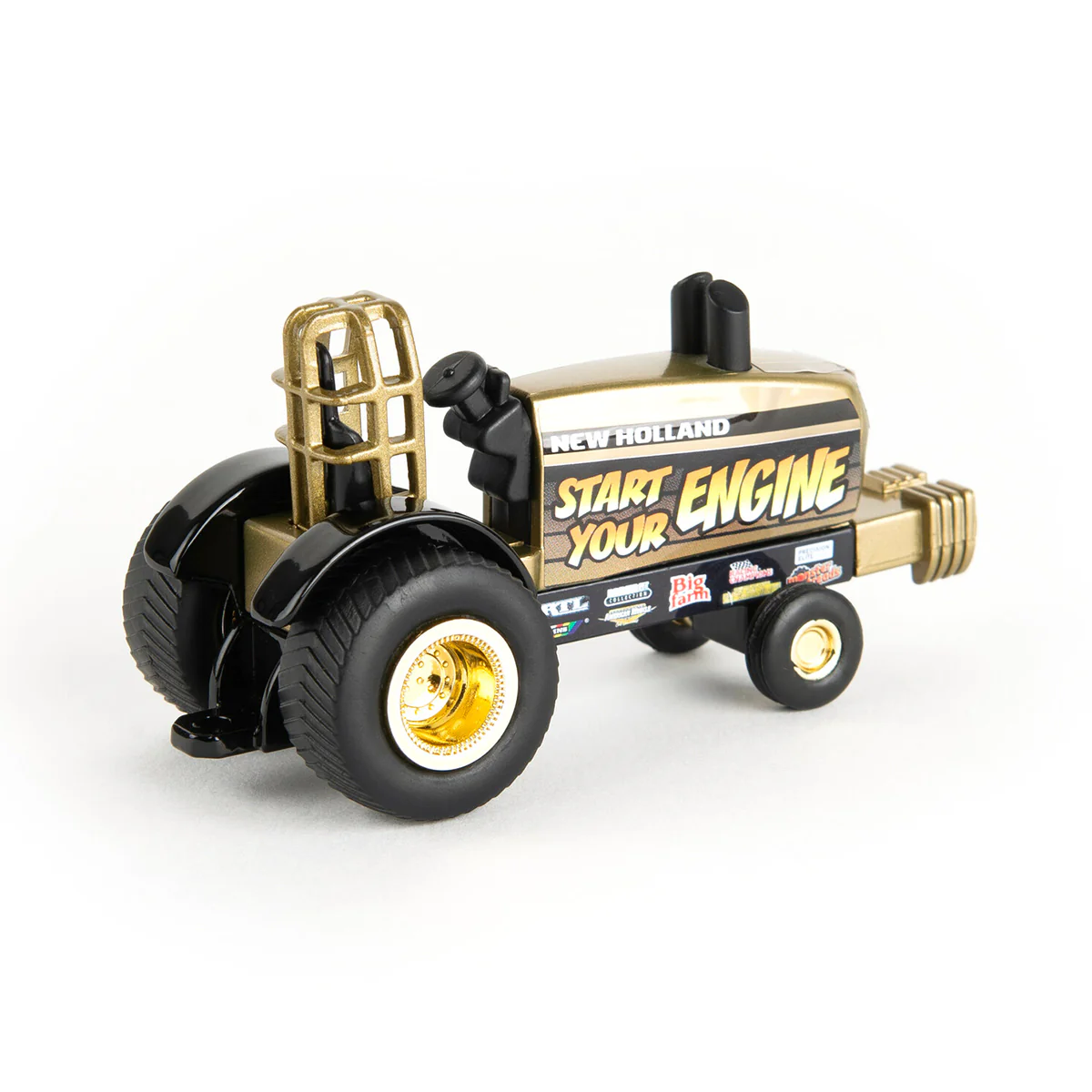 Chase Unit ~ 1/64 New Holland "Start Your Engine" Pulling Tractor by ERTL - Image 2