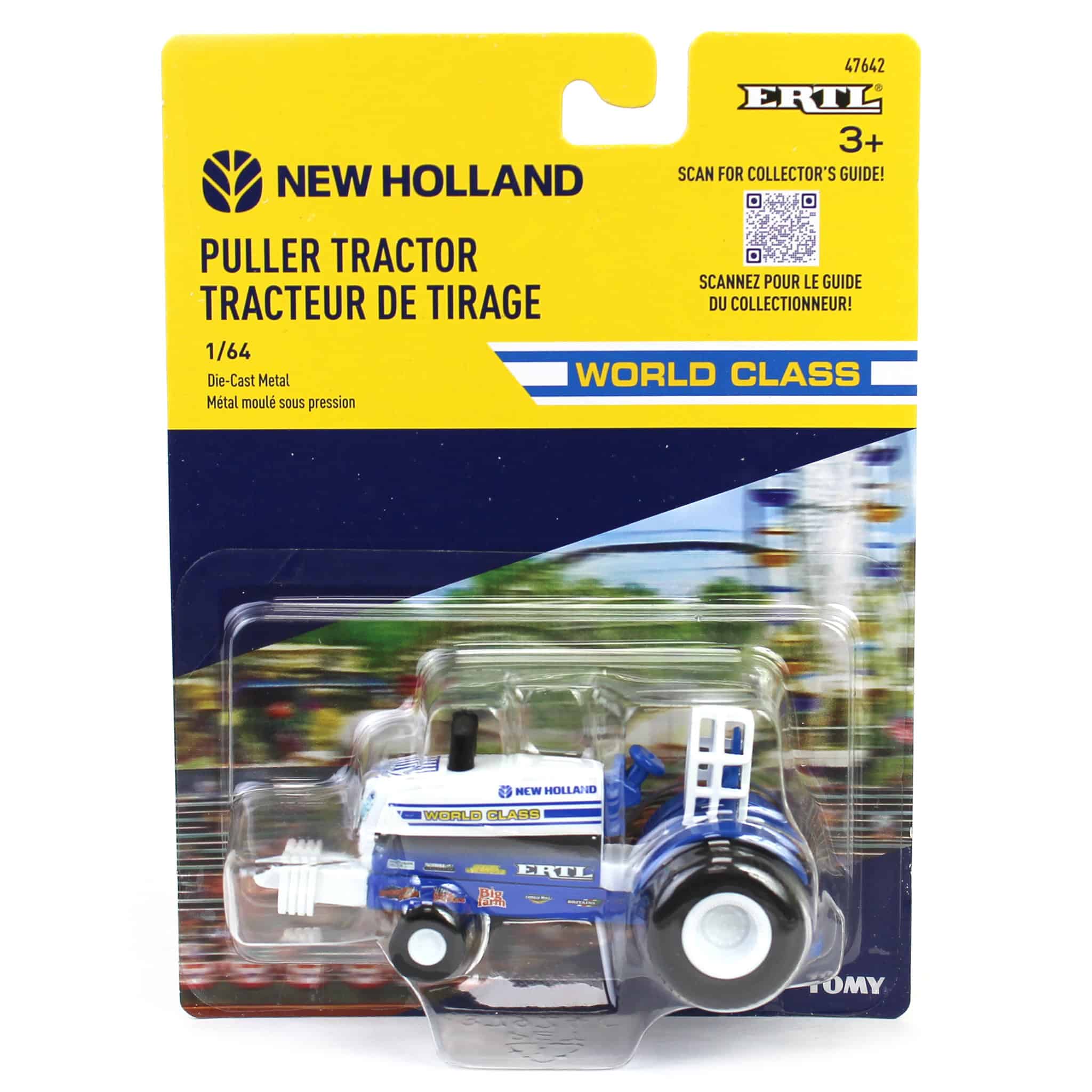 Chase Unit ~ 1/64 New Holland "World Class" Pulling Tractor by ERTL - Image 4