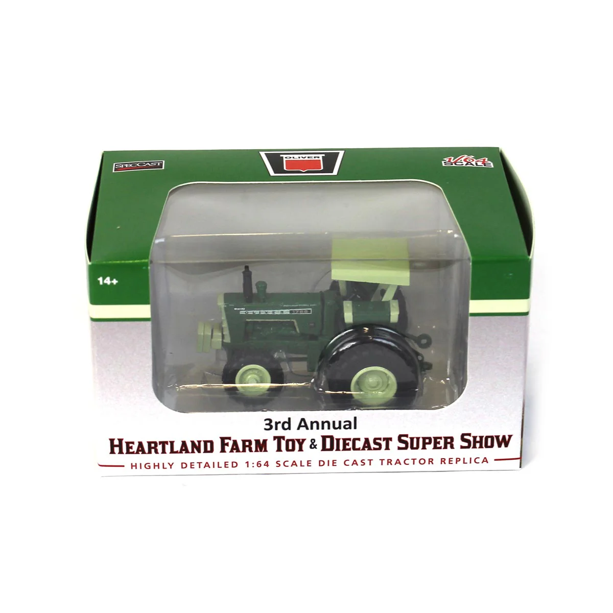 Chase Unit ~ 1/64 Oliver 1755 Tractor with Canopy, Power Assist, & Duals, 3rd Annual Heartland Farm Toy & Diecast Super Show - Image 5