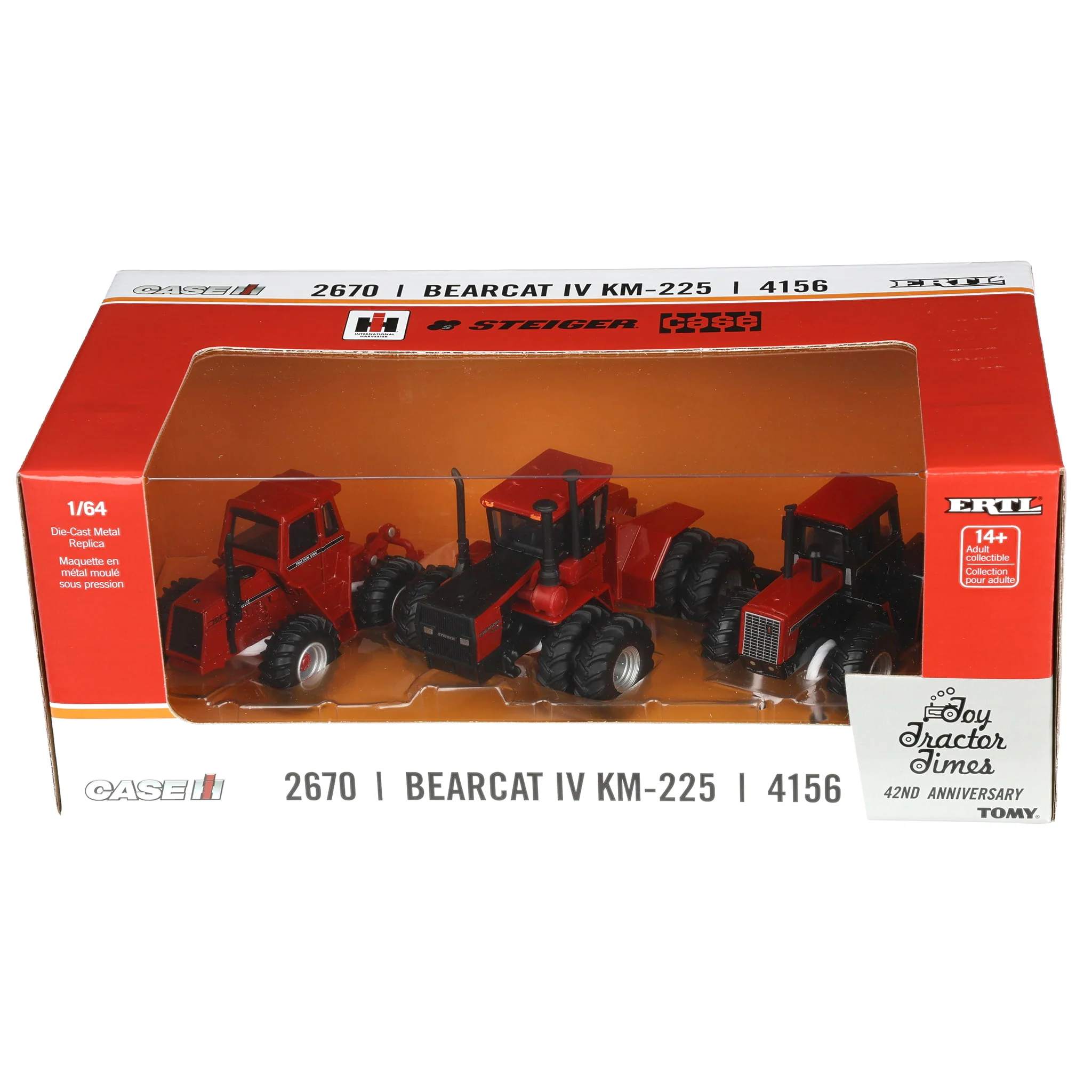 Chase Unit Set ~ 1/64 Case, International & Steiger Tractors by ERTL, Toy Tractor Times 42nd Anniversary - Image 12