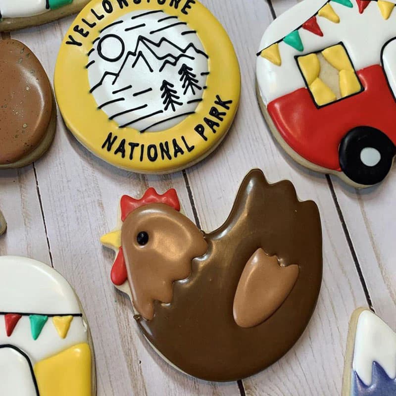 Chicken 3.25in Cookie Cutter - Image 5