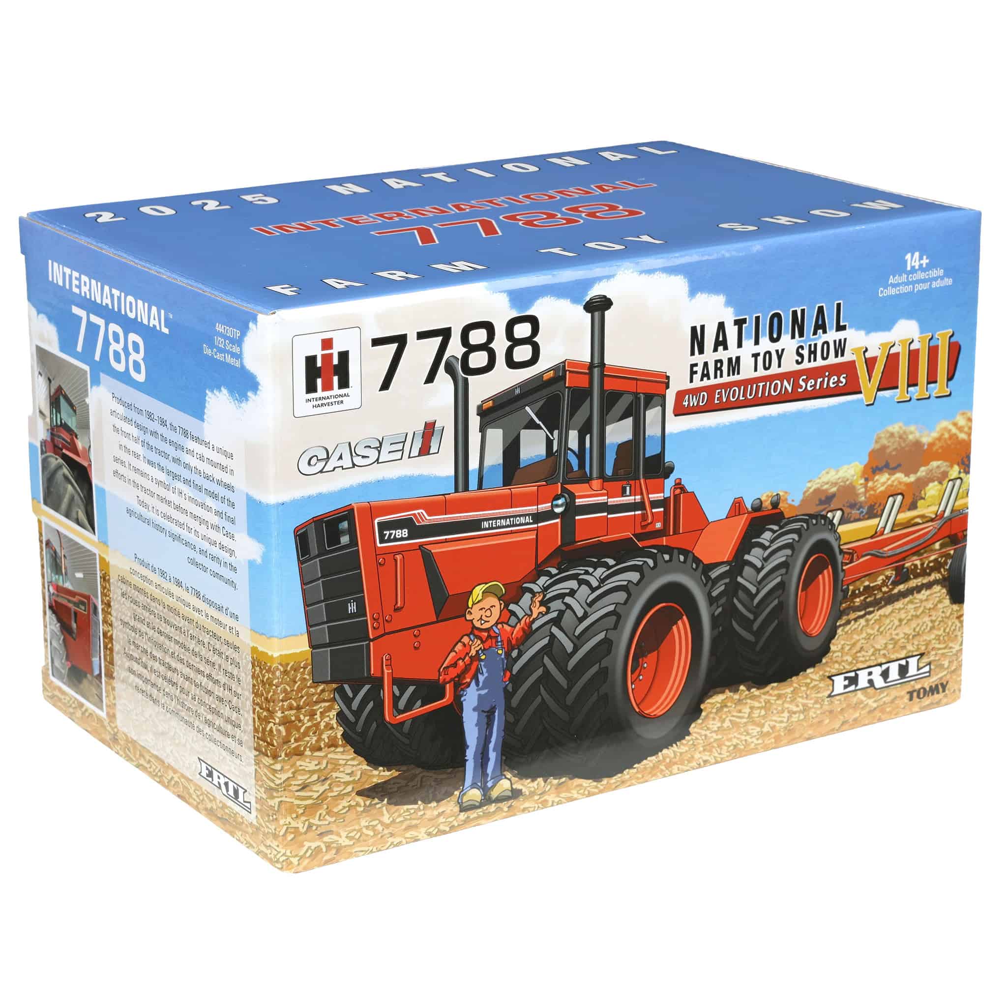 Chrome Chase Unit ~ 1/32 International Harvester 7788 4WD Tractor, 2025 National Farm Toy Show - Image 6