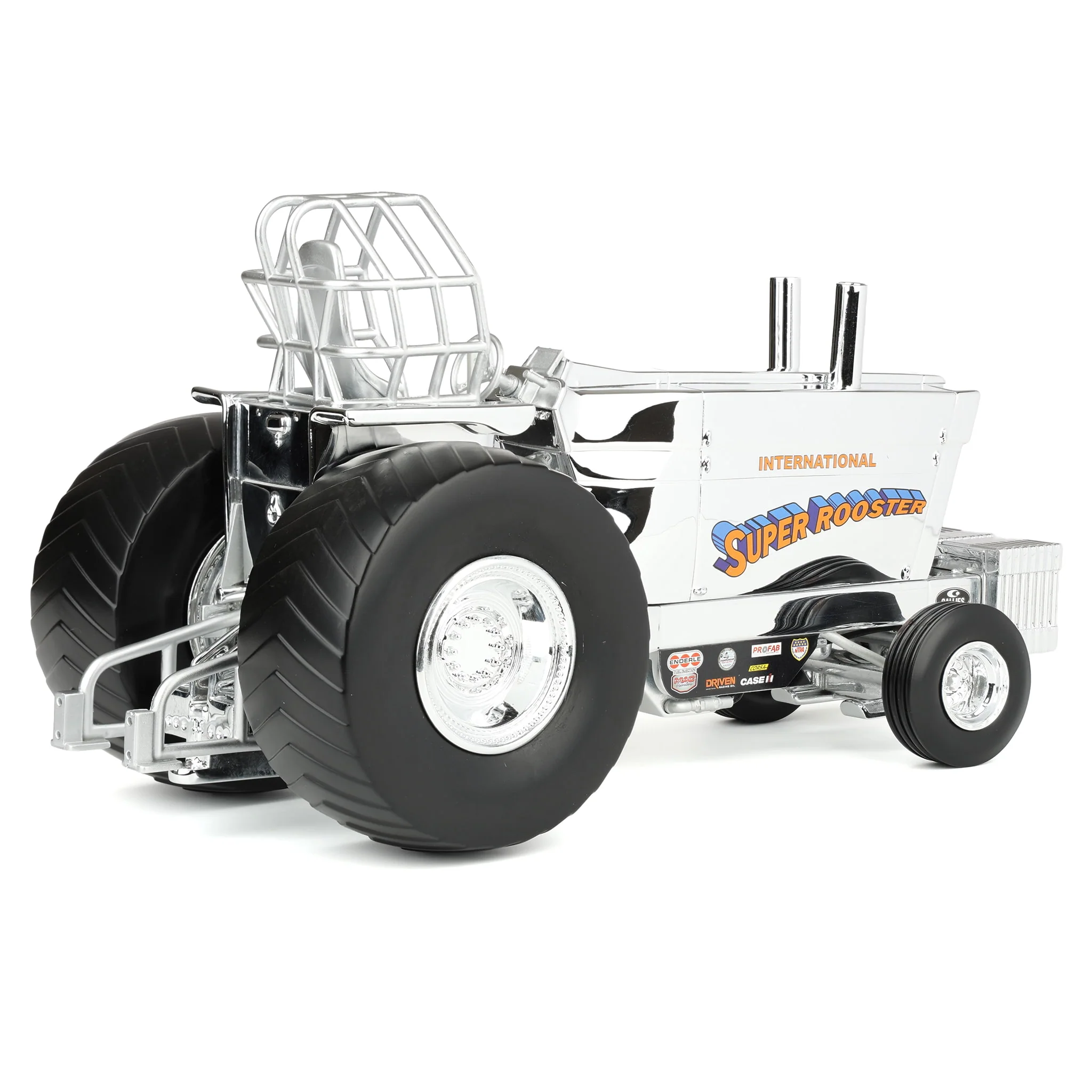 Chrome Version ~ 1/16 International 1066 “Super Rooster” Modified Pulling Tractor by SpecCast - Image 3
