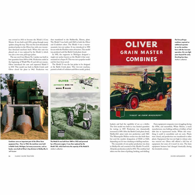 Classic Oliver Tractors 160 Page Paperback Book by Sherry Schaefer - Image 6