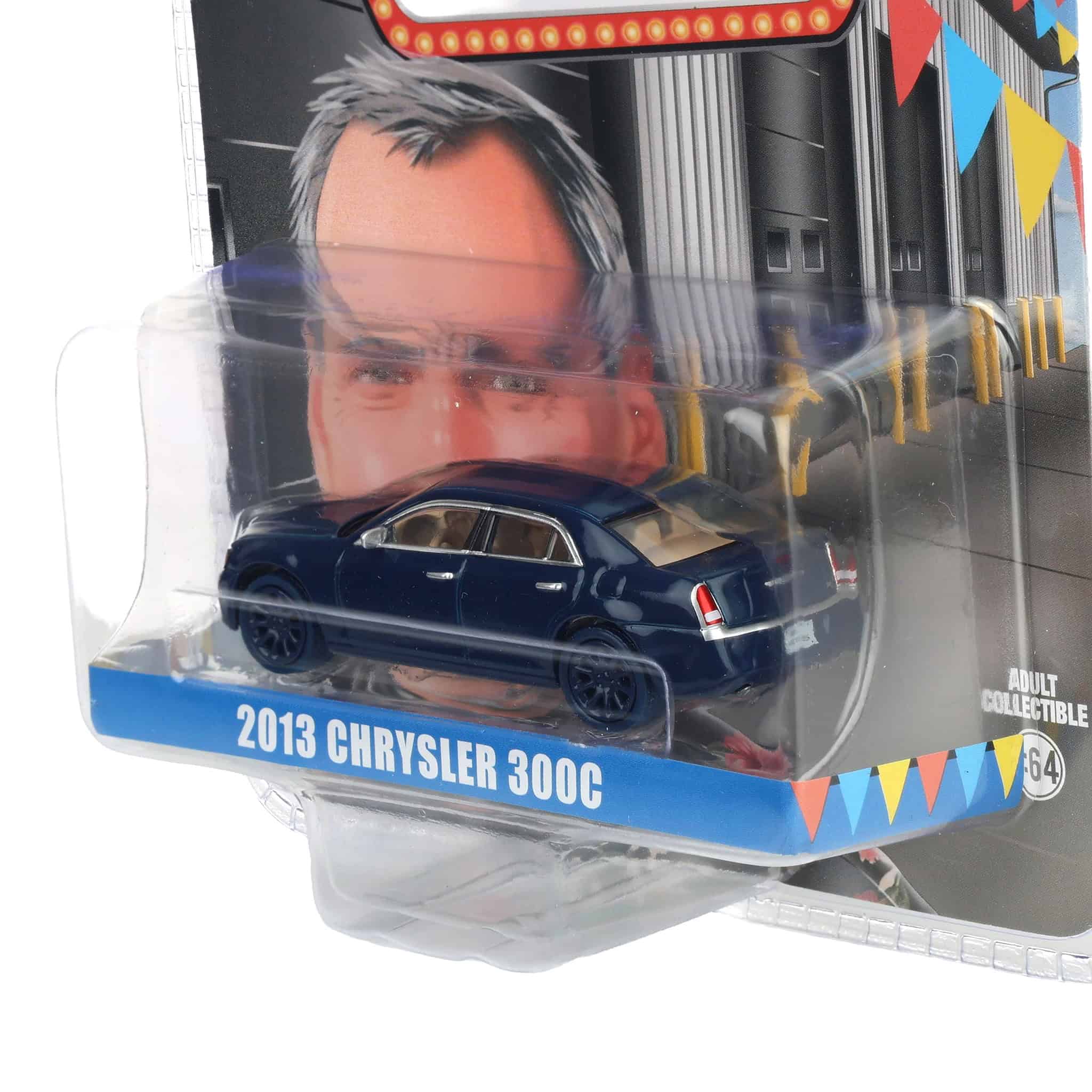 Color Wash Chase Unit ~ 1/64 2013 Chrysler 300C, Blue, Rick's Auto Sales, LP Diecast Exclusive - Image 3