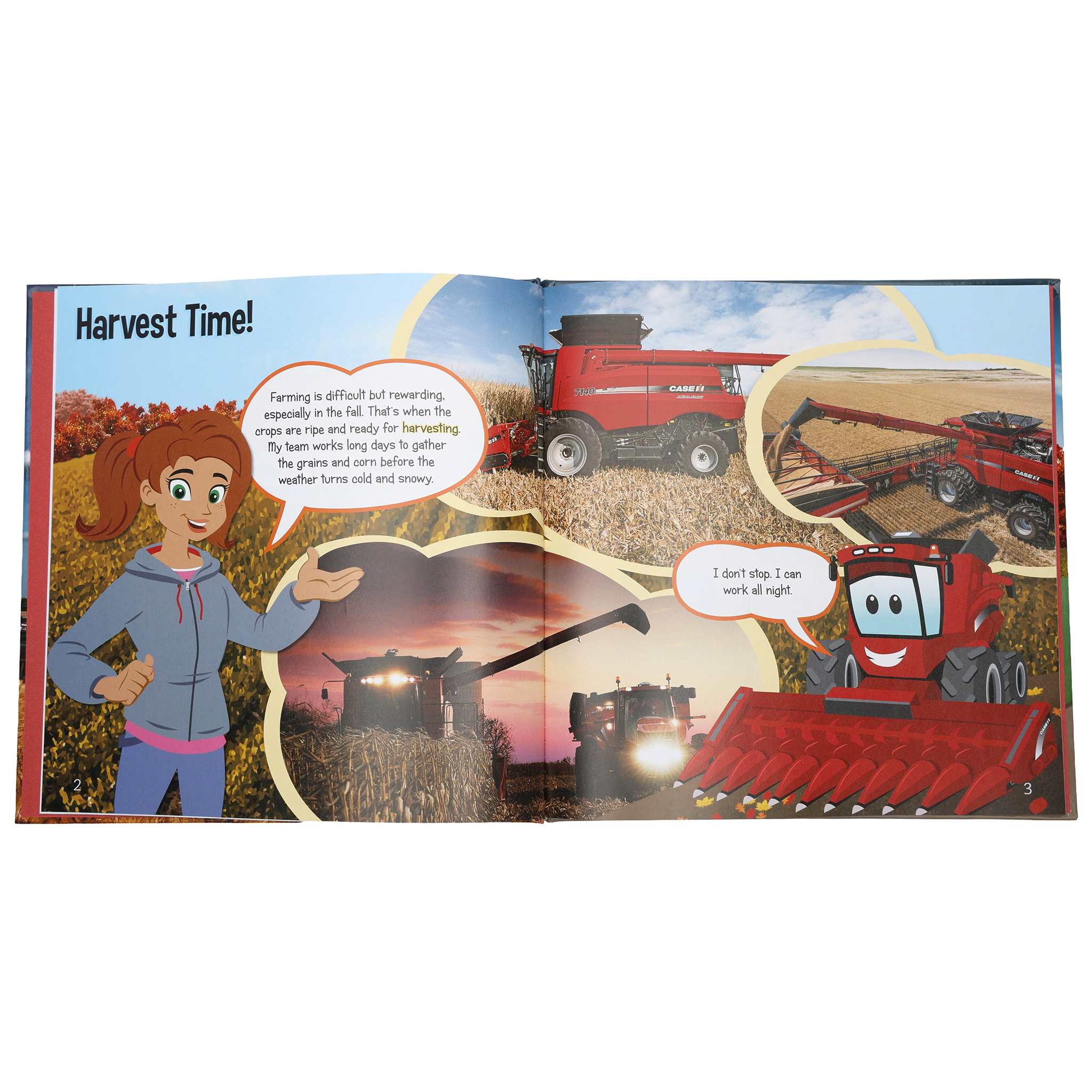 Combines with Casey & Friends Case IH Kids Book - Image 2