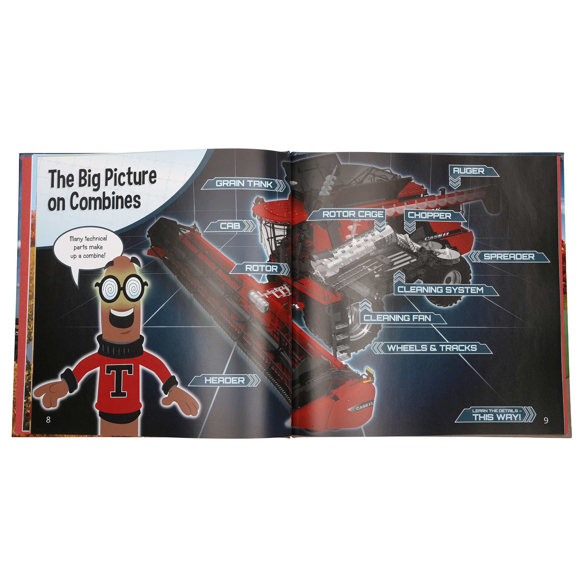 Combines with Casey & Friends Case IH Kids Book - Image 3