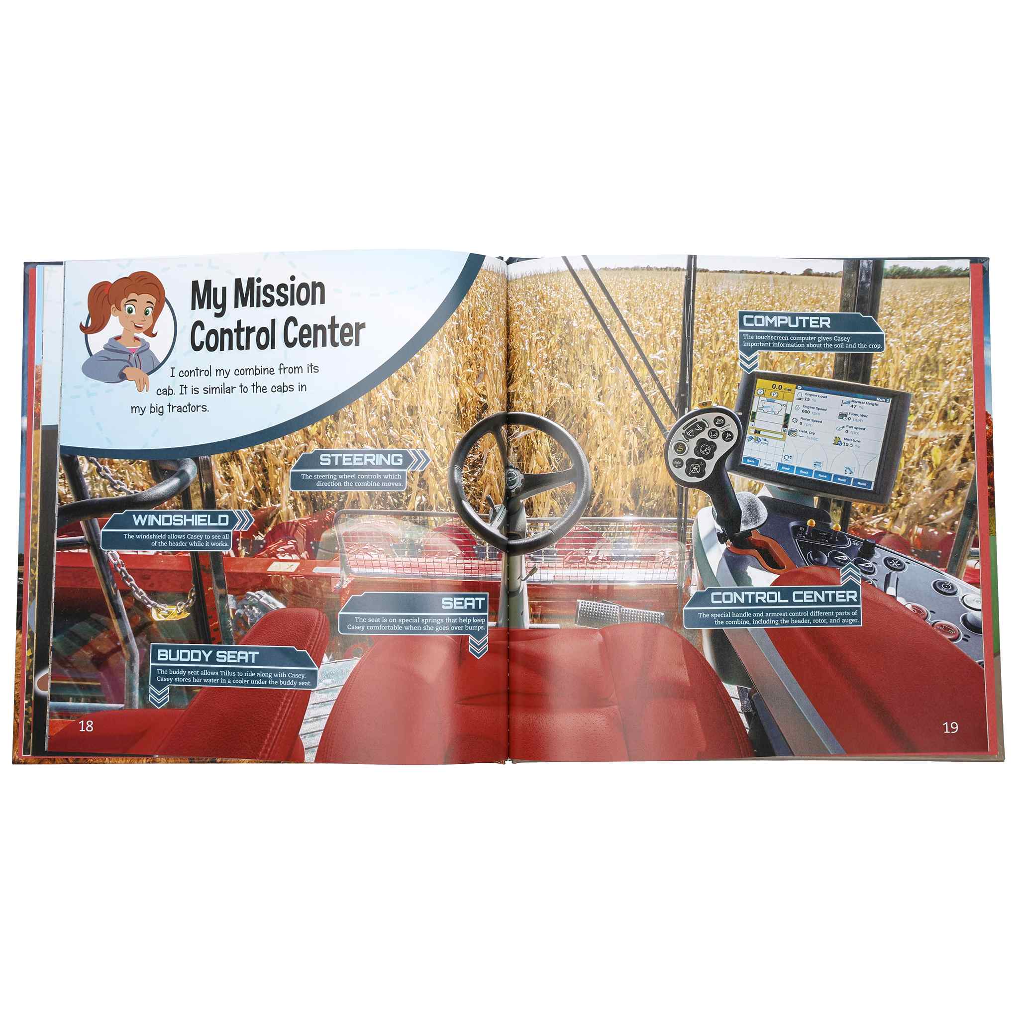 Combines with Casey & Friends Case IH Kids Book - Image 5
