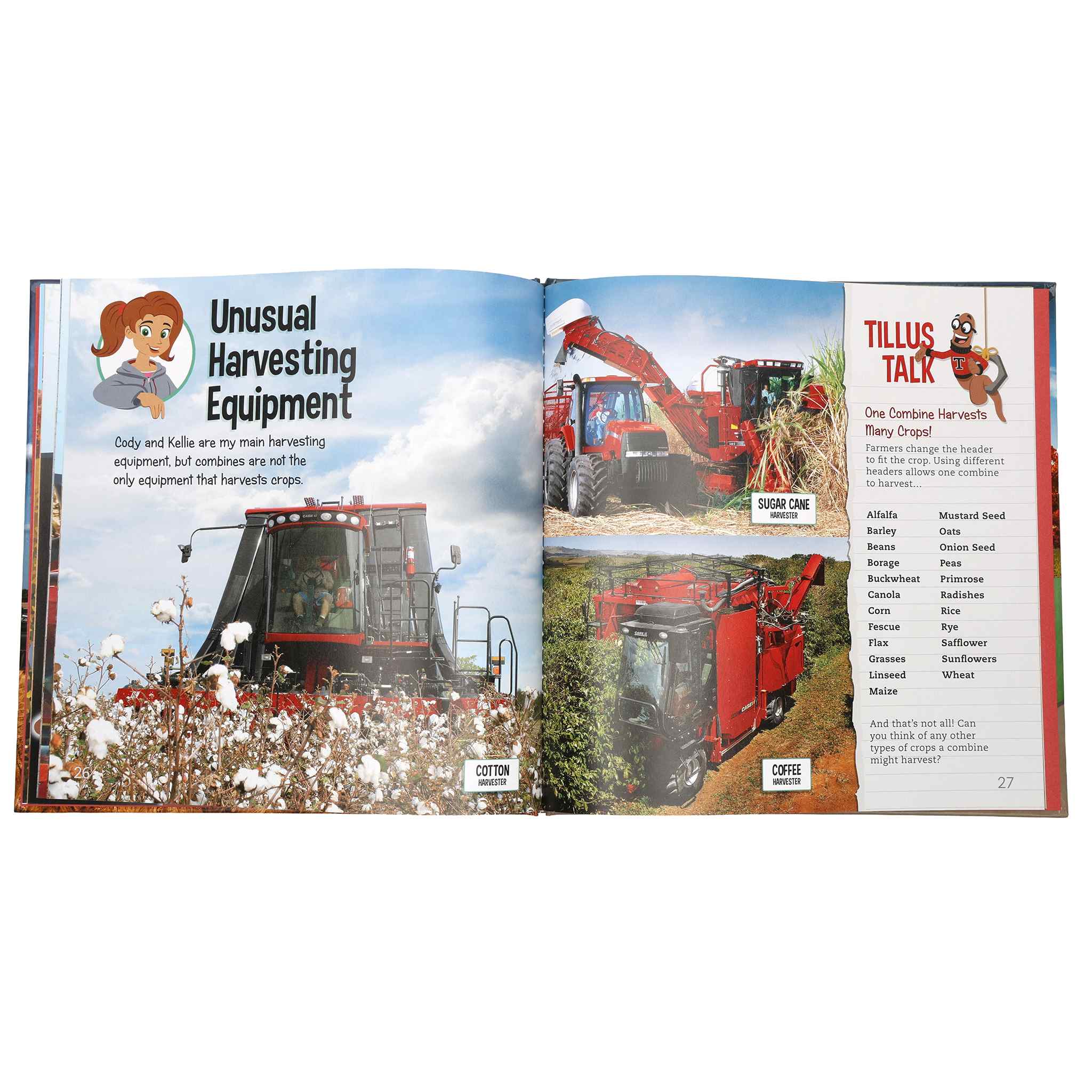 Combines with Casey & Friends Case IH Kids Book - Image 6