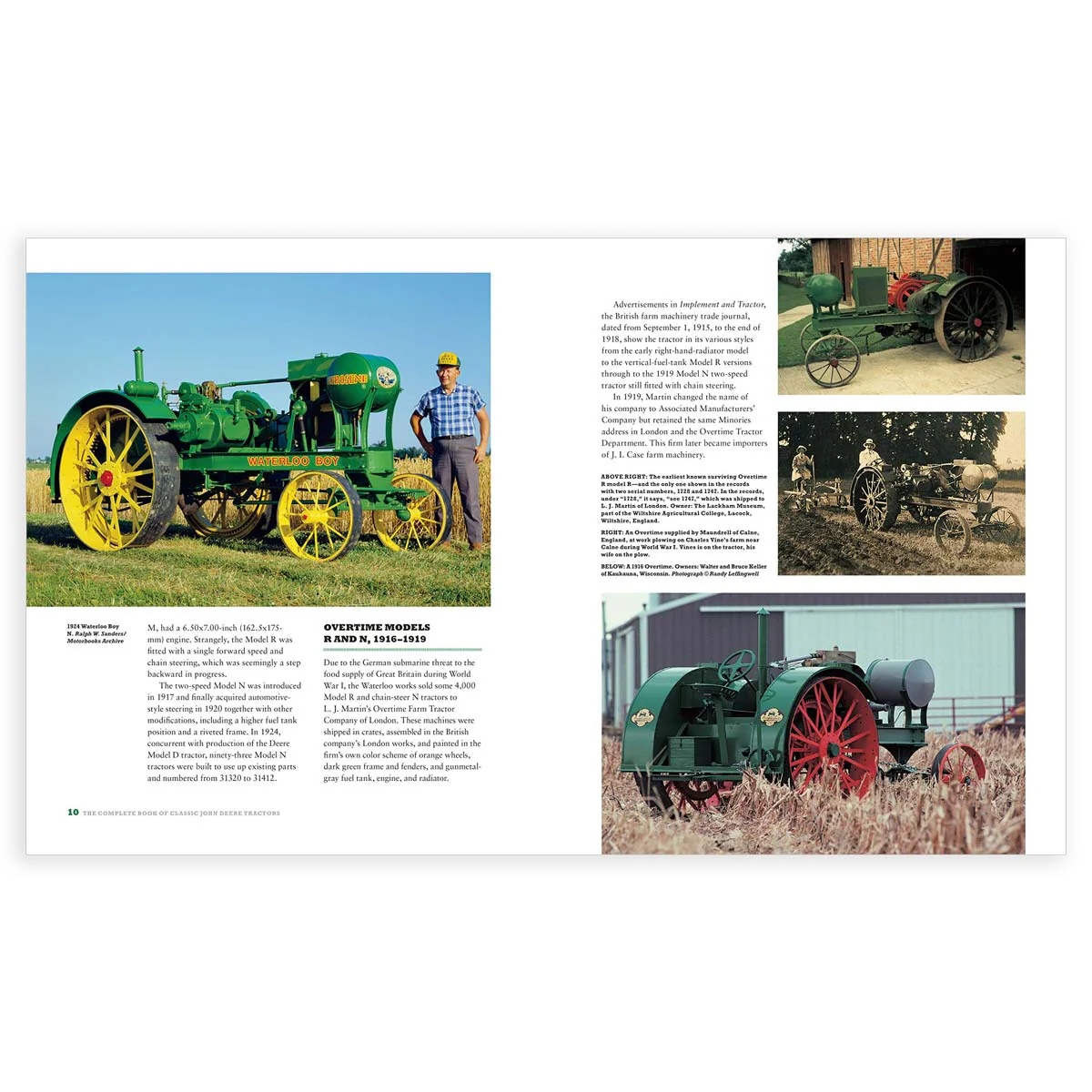 Complete Book of Classic John Deere Tractors: The First 100 Years - Image 5