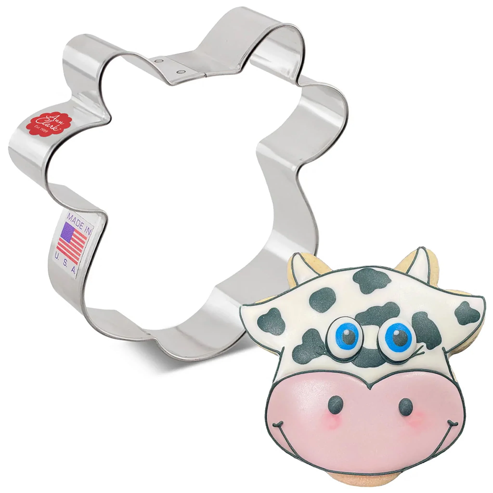 Cow Face Cookie Cutter - Image 2