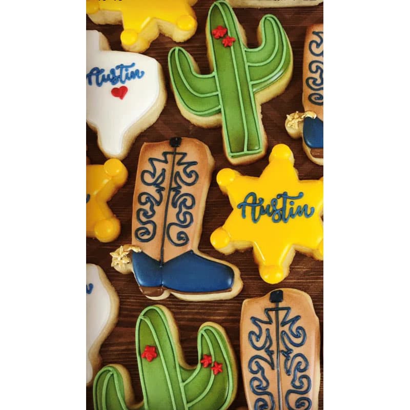Cowboy Boot 3.5in Cookie Cutter - Image 3