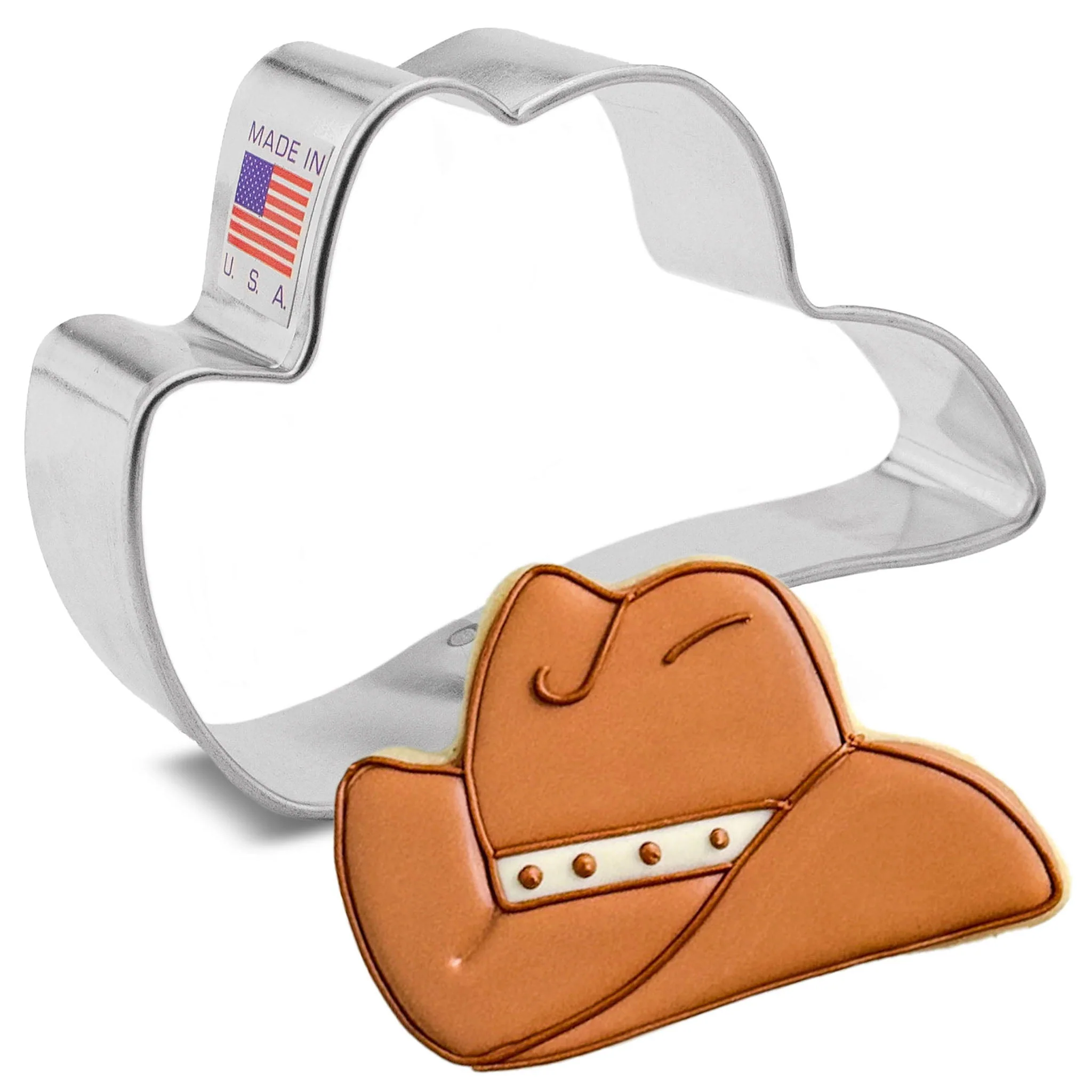 Cowboy Hat Cookie Cutter - Image 2