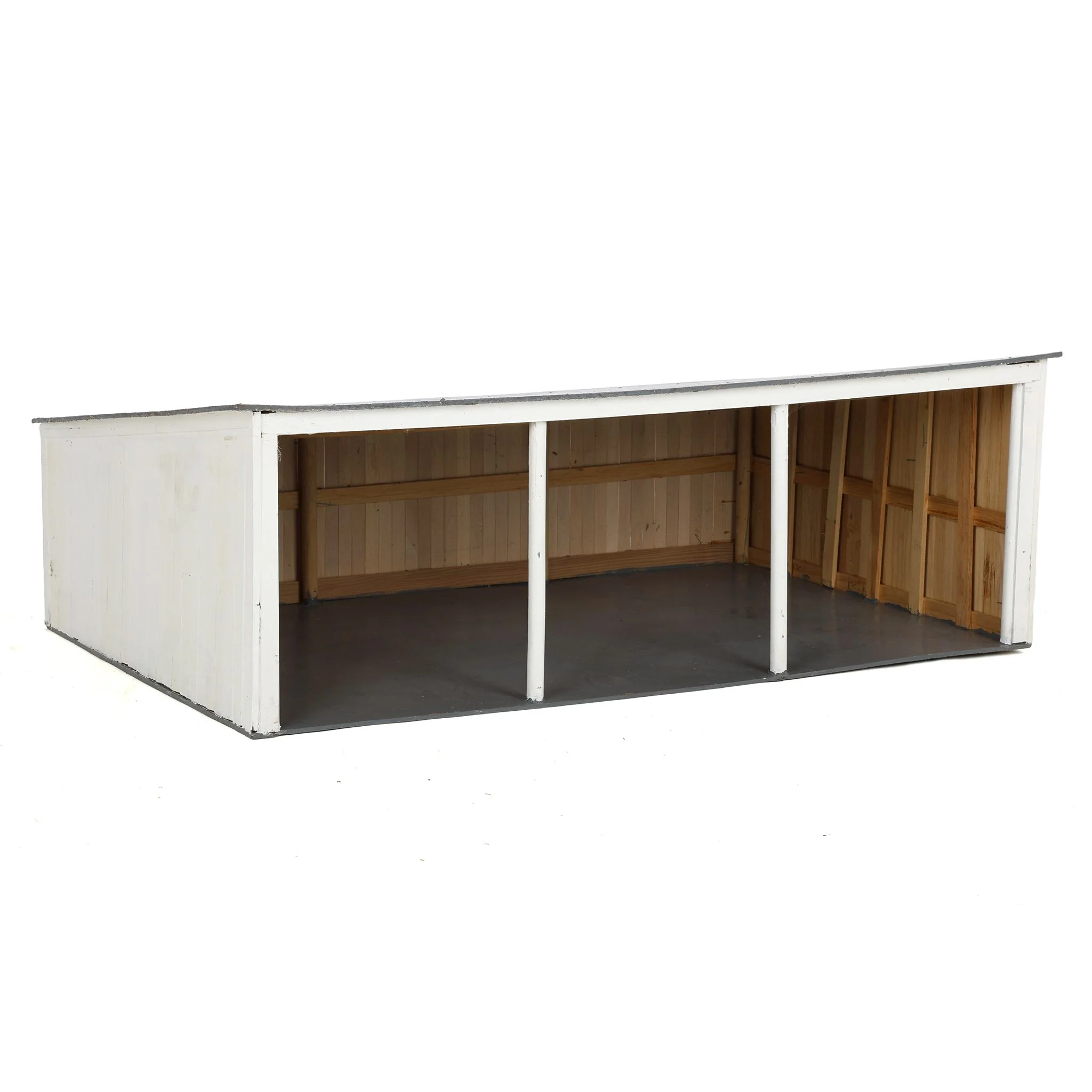 Custom Built White Farm Set with Barn, Equipment Sheds, Chicken House and Corn Crib - Image 5