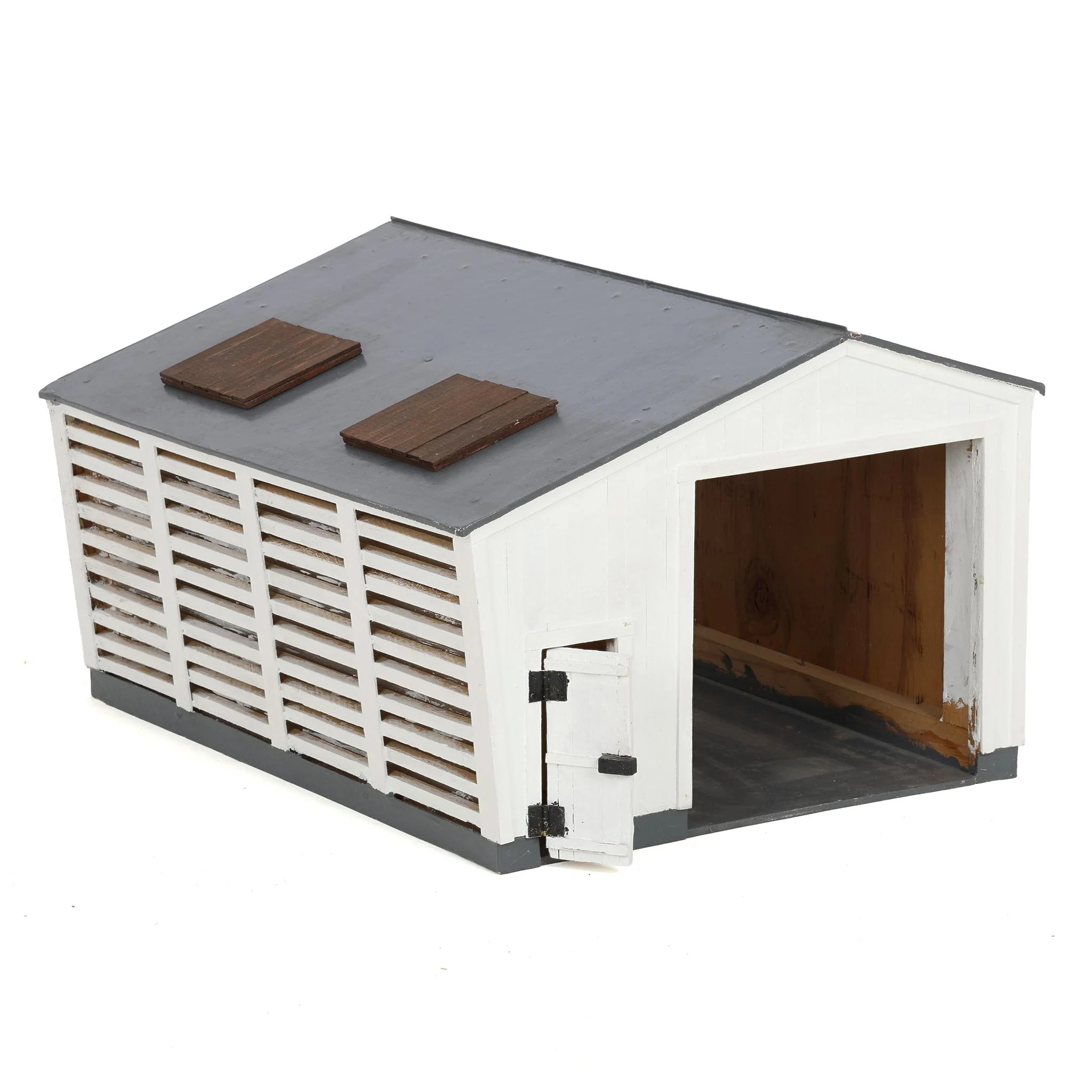 Custom Built White Farm Set with Barn, Equipment Sheds, Chicken House and Corn Crib - Image 7
