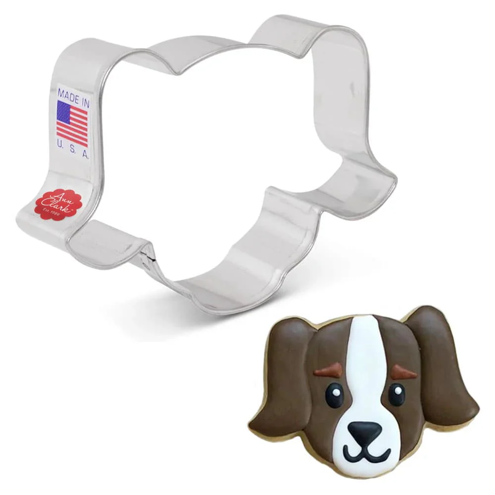 Dog Face 3.75in Cookie Cutter - Image 2