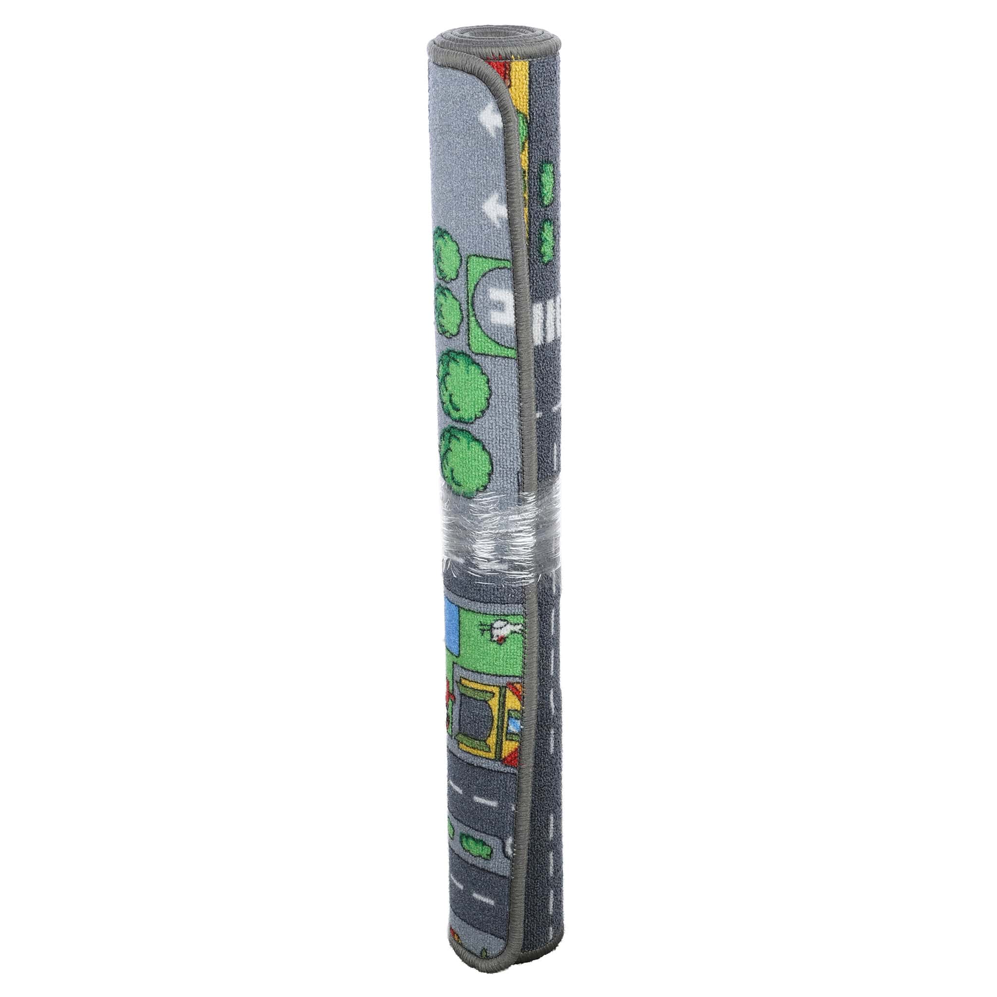 Double-Sided Farm & Street Play Carpet, 32in x 47in - Image 8