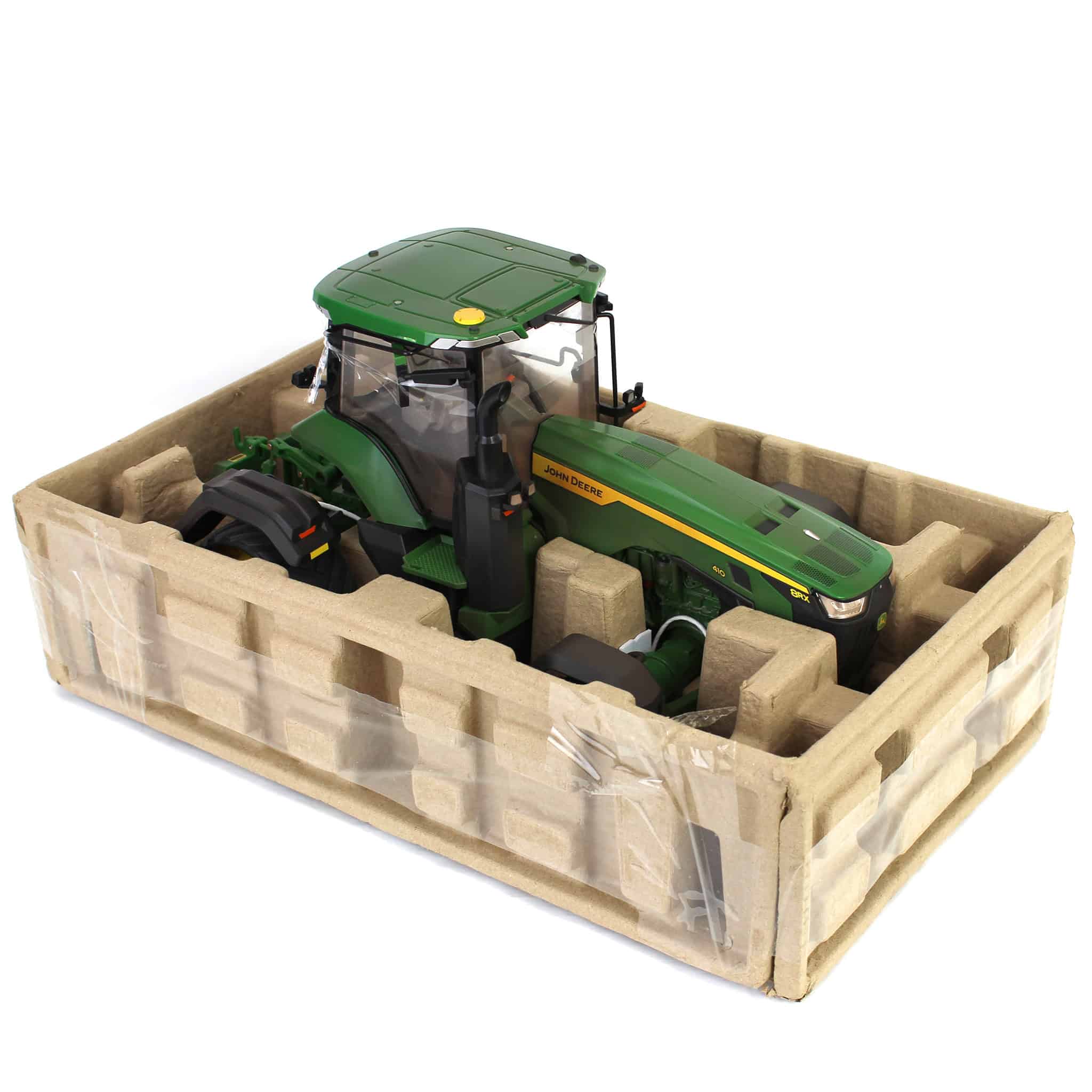 Dusty Painted Chase Unit ~ 1/16 John Deere 8RX 410 Tractor with Tracks, ERTL Prestige Collection - Image 2
