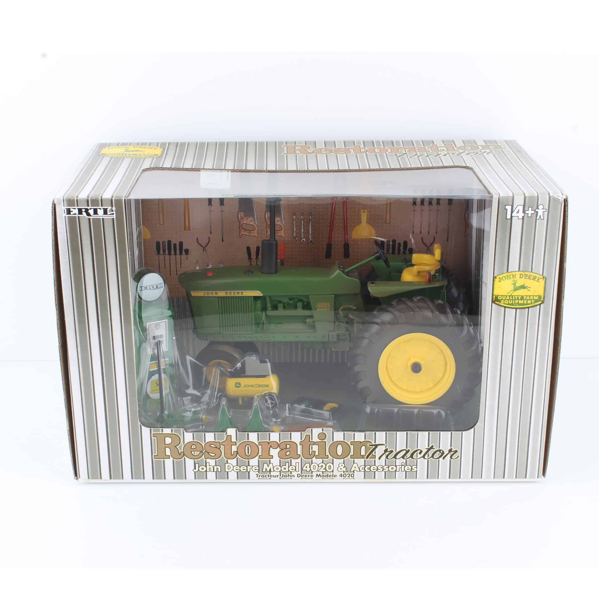 Dusty Version ~ 1/16 John Deere 4020 Tractor Restoration Set by ERTL - Image 2