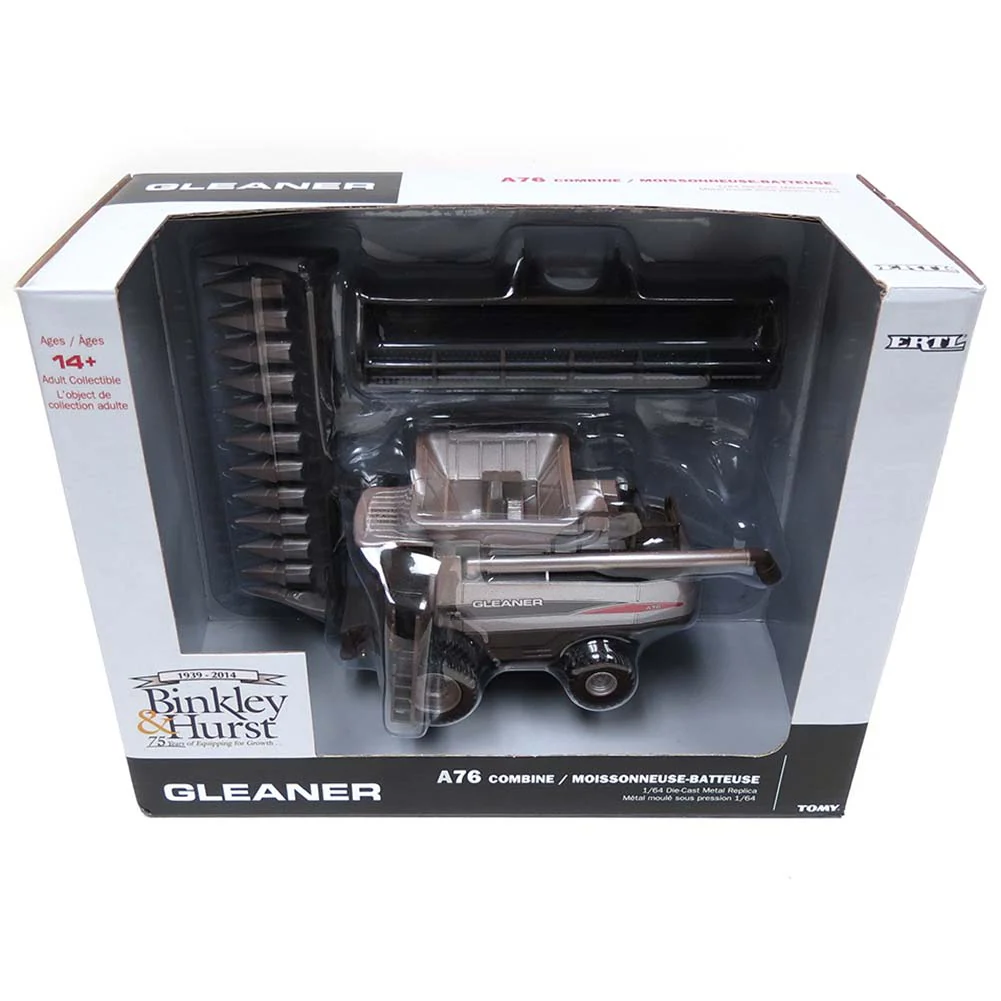 Dusty Version ~ 1/64 Gleaner A76 Combine, Binkley & Hurst 75th Anniversary Edition by ERTL - Image 6