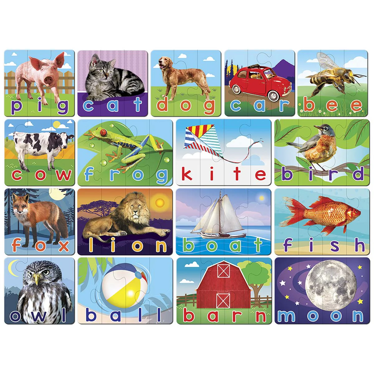 Educational Matching - Spelling Jigsaw Puzzles - Image 2