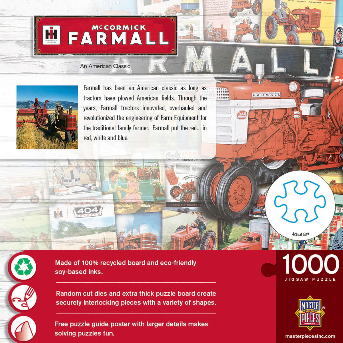 Farmall - An American Classic 1000 Piece Puzzle - Image 3