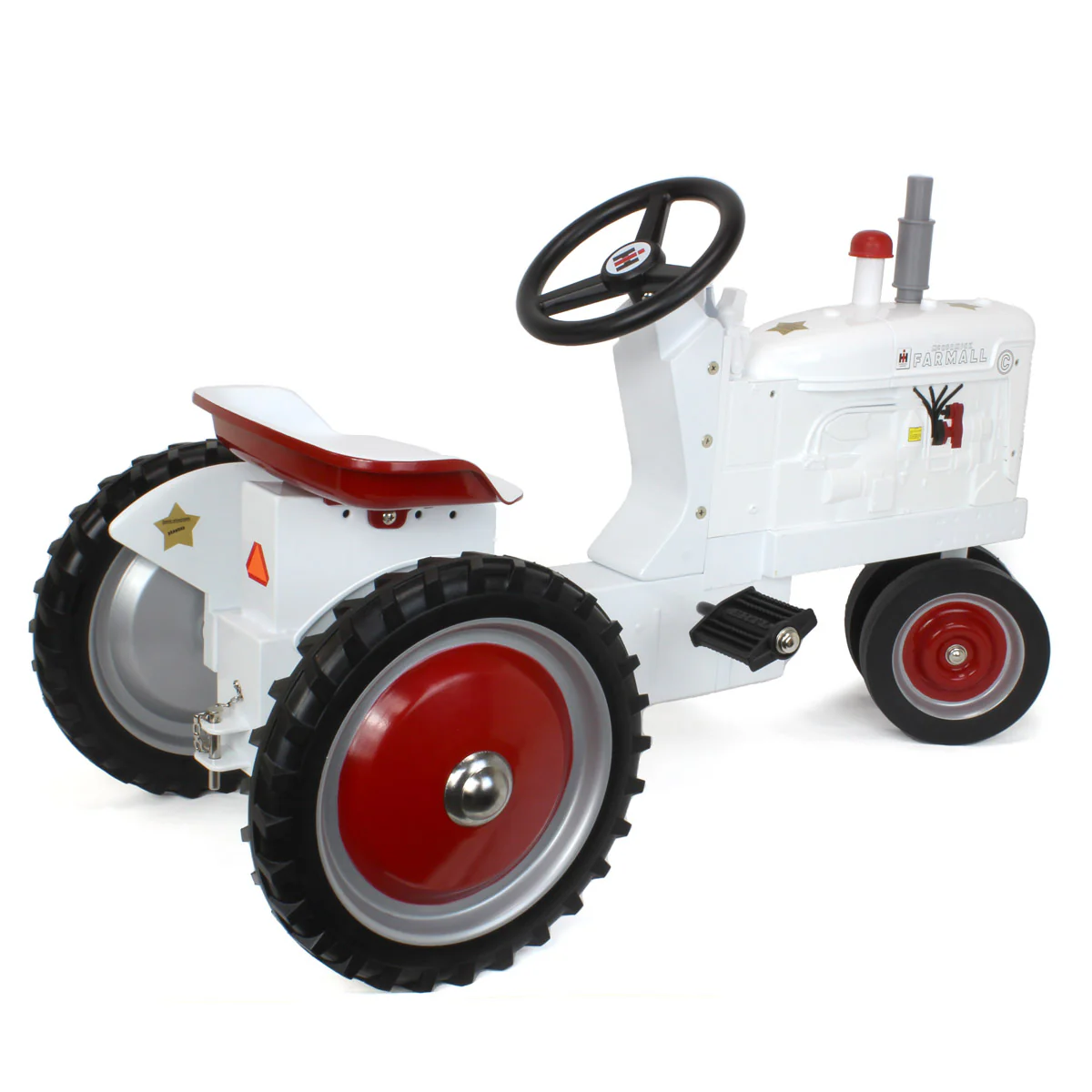 Farmall C White Demonstrator Pedal Tractor, Farmall 100th Anniversary, ERTL Limited Series - Image 3