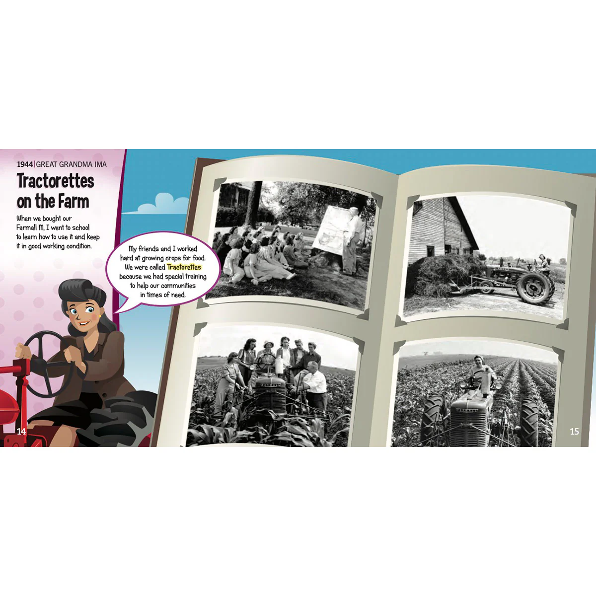 Farmall in the Family with Casey & Friends Hardcover Book - Image 4
