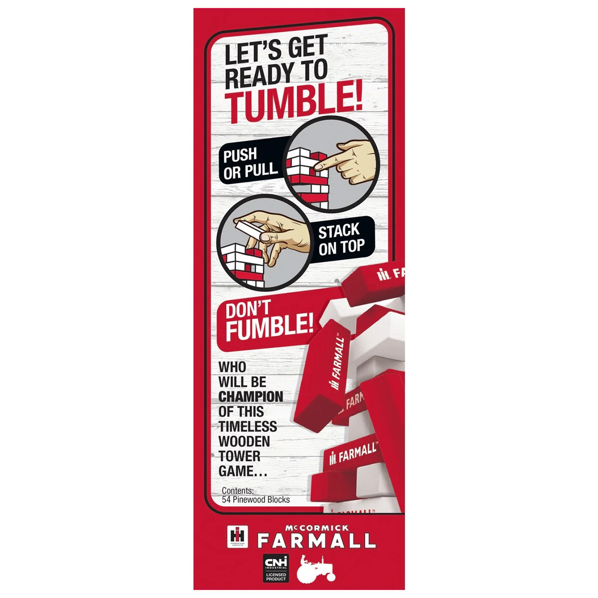 Farmall Tumble Tower Game - Image 3