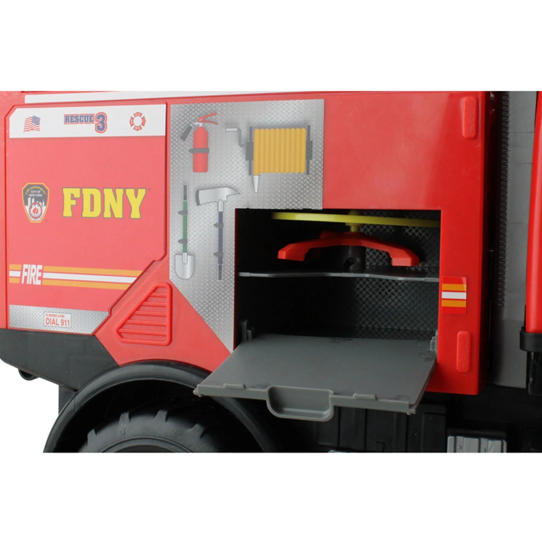 FDNY Rescue Truck with Water Gun & Drone - Image 6