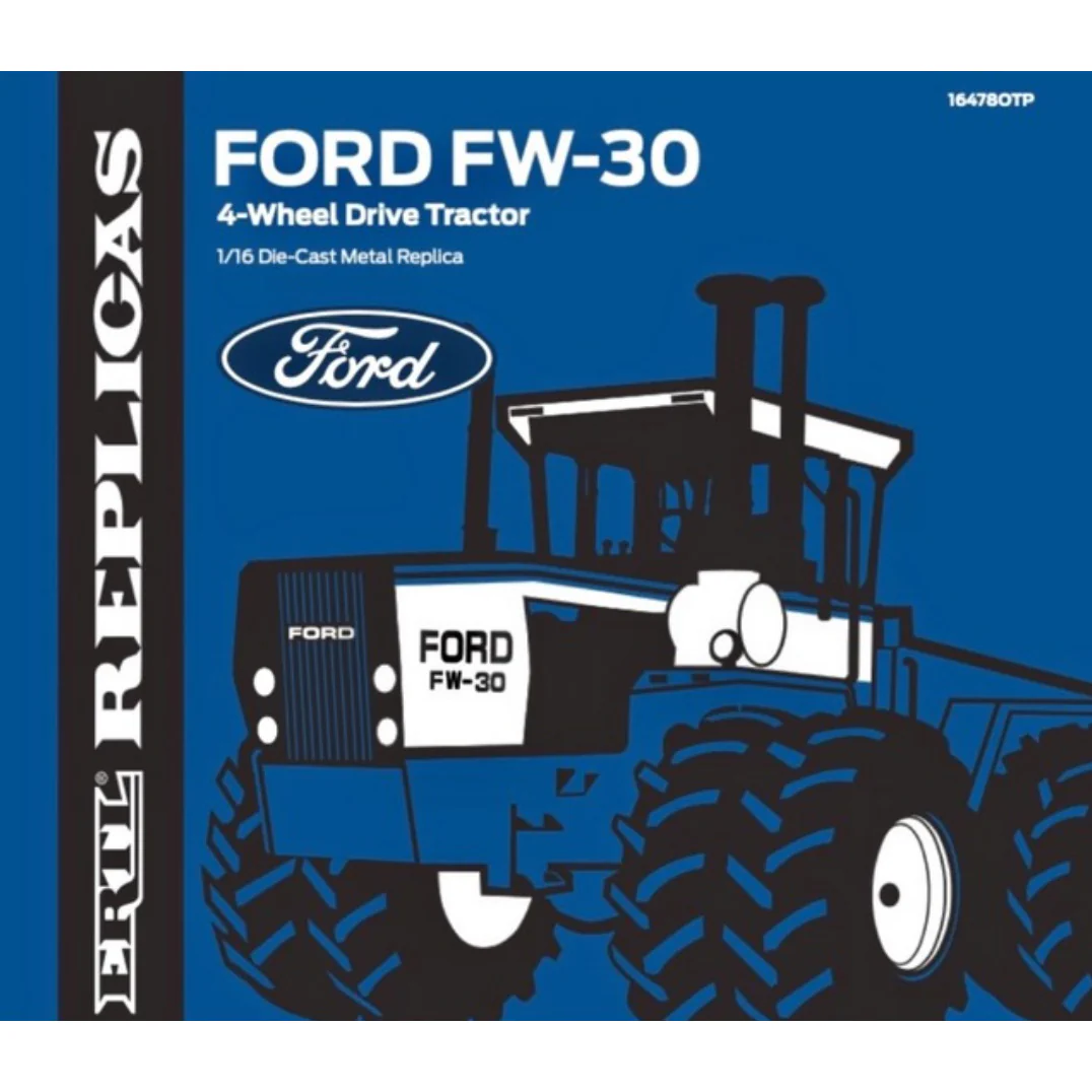 Field Work Dust Chase Unit ~ 1/16 Ford FW-30 4WD Tractor with Duals, Toy Tractor Times 41st Anniv, ERTL Prestige - Image 8