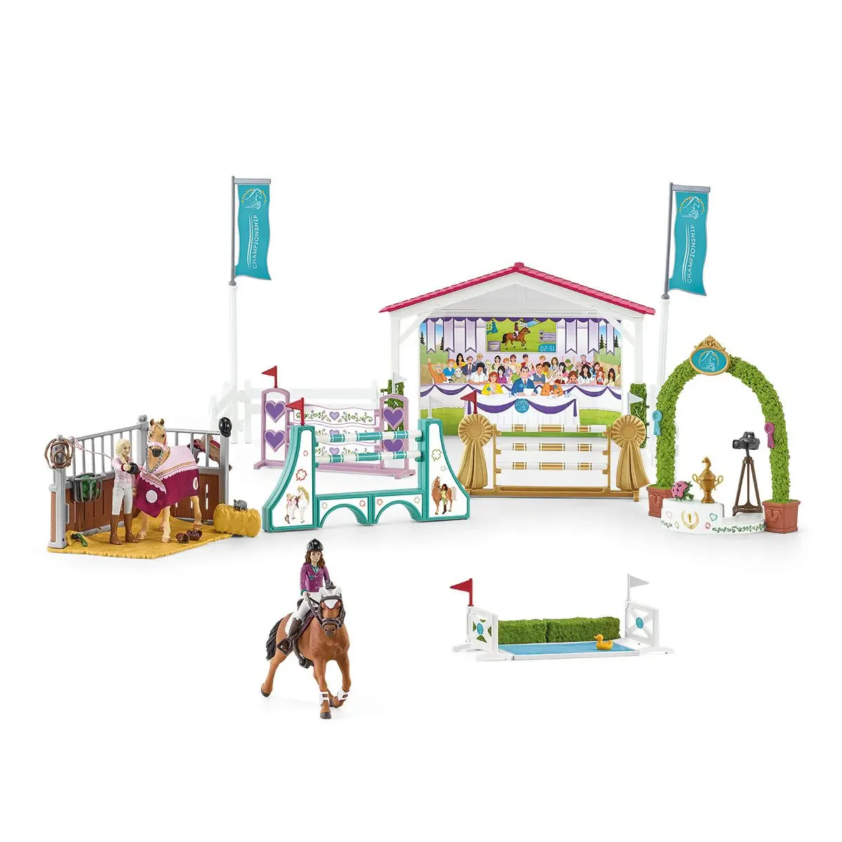 Friendship Horse Tournament Set by Schleich