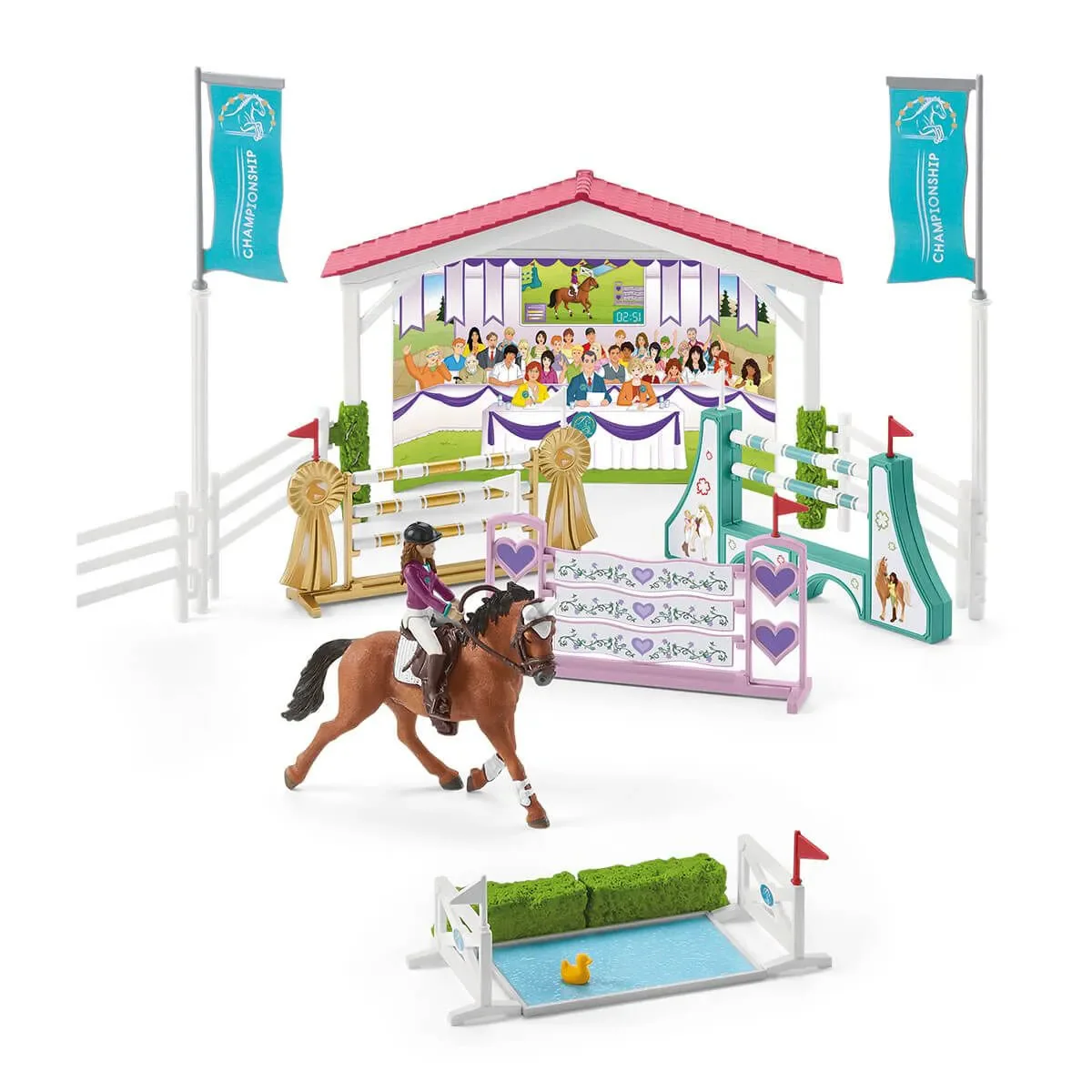 Friendship Horse Tournament Set by Schleich - Image 2