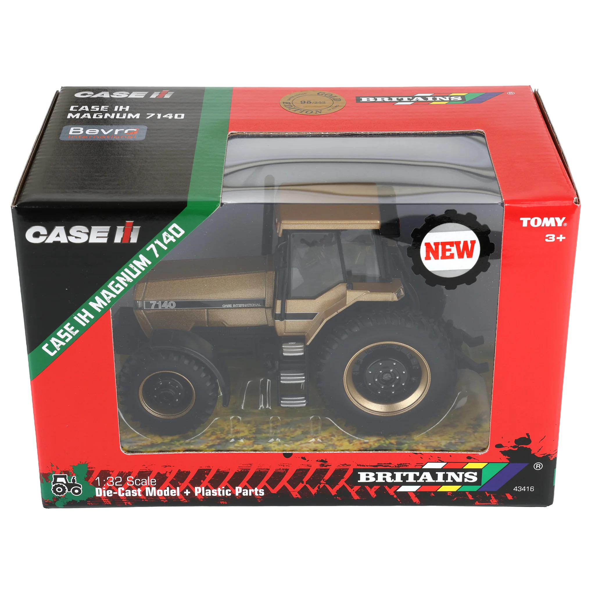 Gold Chase Unit ~ 1/32 Case IH Magnum 7140 Tractor, Limited Edition by Britains - Image 5