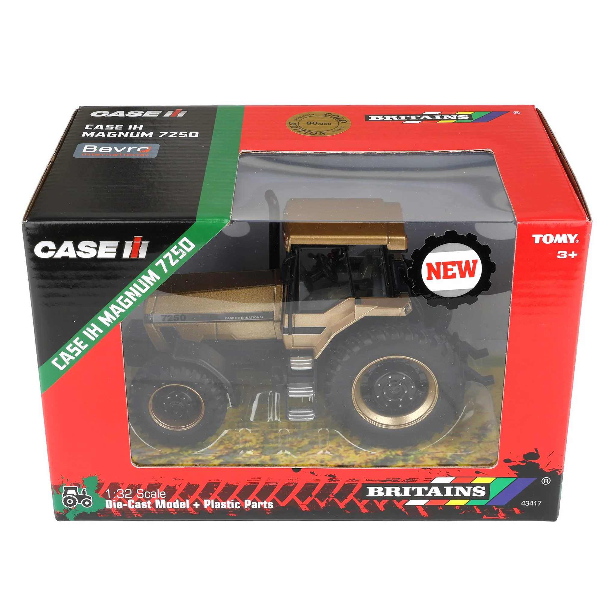 Gold Chase Unit ~ 1/32 Case IH Magnum 7250 Tractor, Limited Edition by Britains - Image 5
