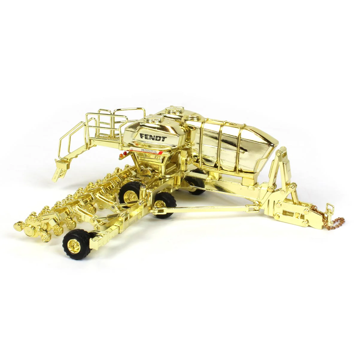 Gold Chrome ~ 1/64 High Detail Fendt Momentum 16 Row Planter by SpecCast - Image 2