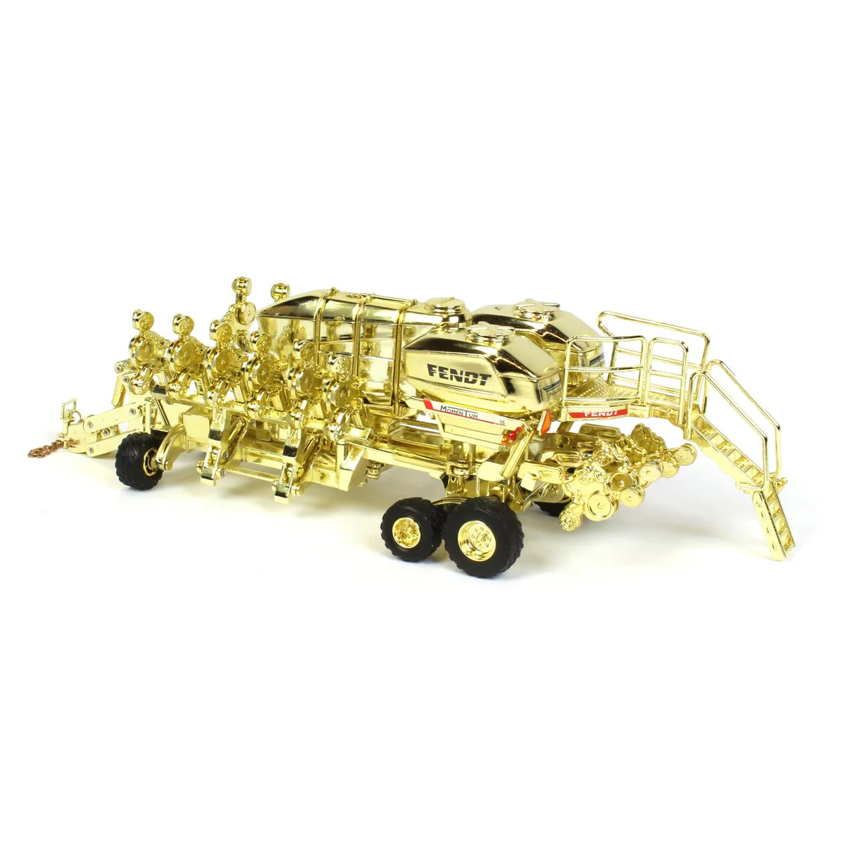 Gold Chrome ~ 1/64 High Detail Fendt Momentum 16 Row Planter by SpecCast - Image 4