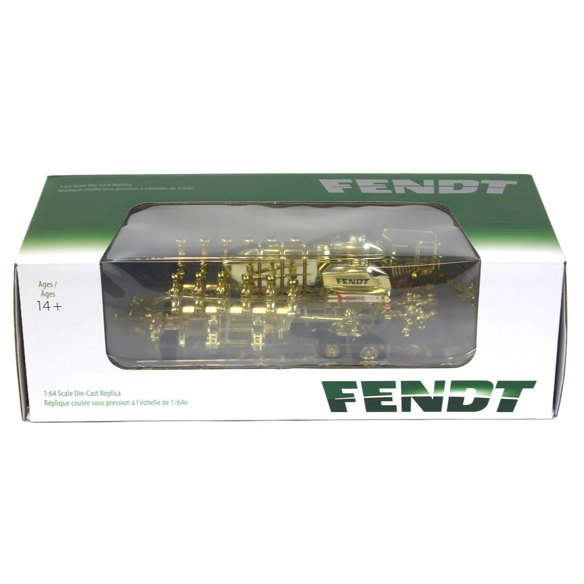 Gold Chrome ~ 1/64 High Detail Fendt Momentum 16 Row Planter by SpecCast - Image 6