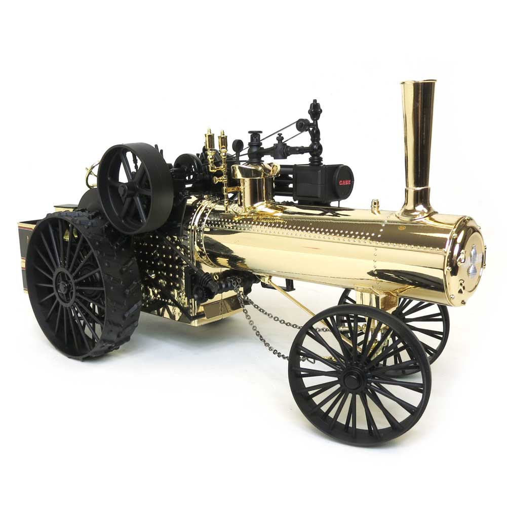Gold Chrome Chase Unit ~ 1/16 Case 65 HP Steam Tractor, 175th Anniversary Collector Edition - Image 2